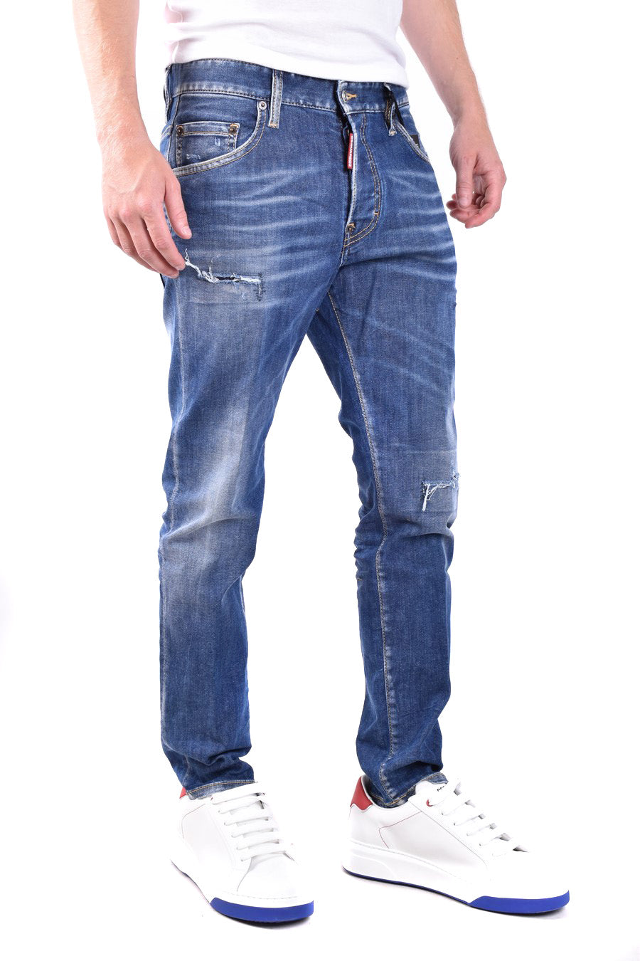 DSQUARED2-OUTLET-SALE-Jeans BLAU-ARCHIVIST