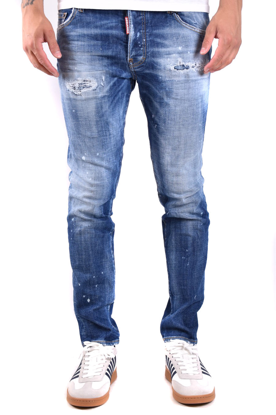 DSQUARED2-OUTLET-SALE-Jeans BLAU-ARCHIVIST