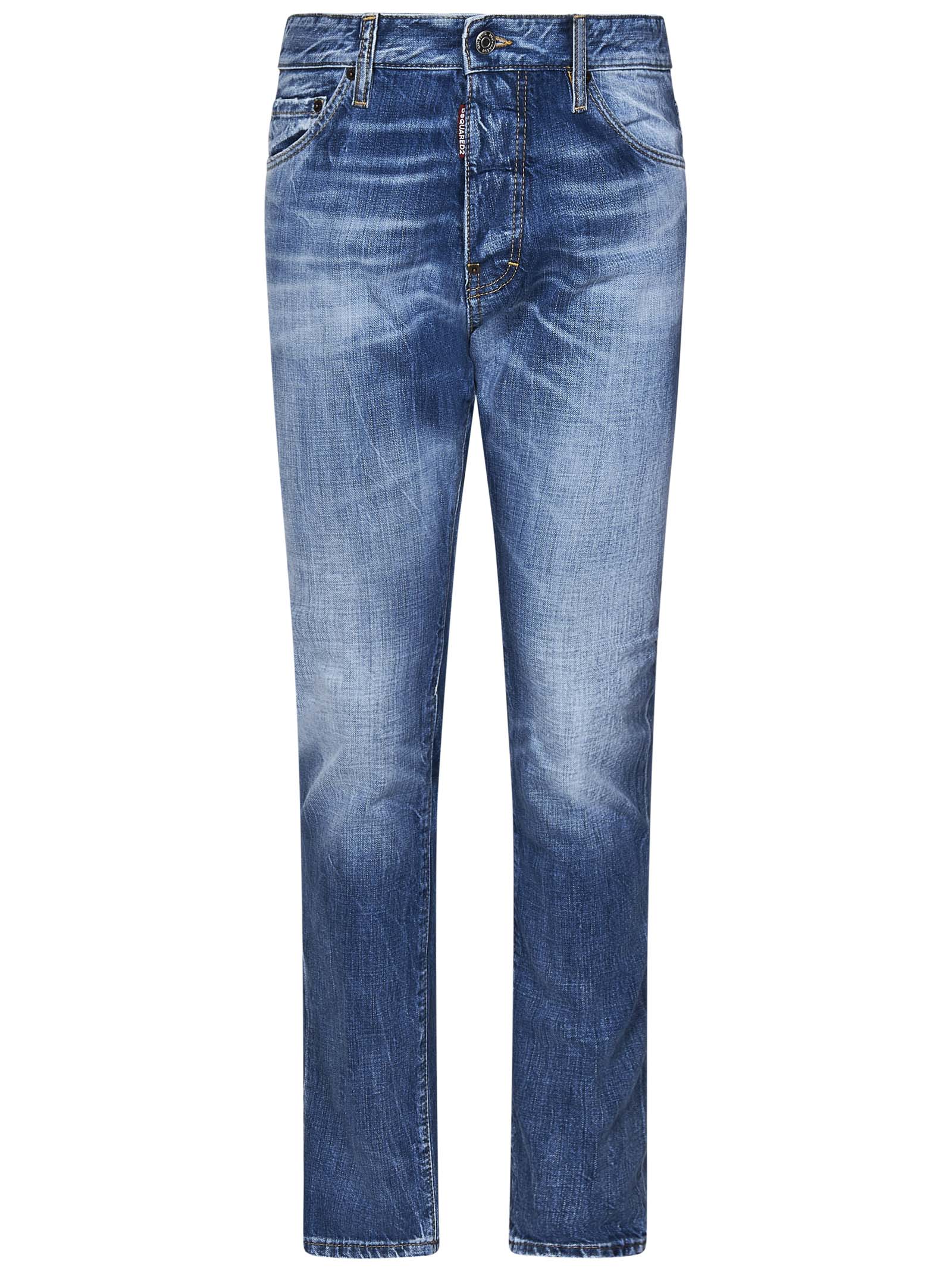 DSQUARED2-OUTLET-SALE-Jeans BLAU-ARCHIVIST