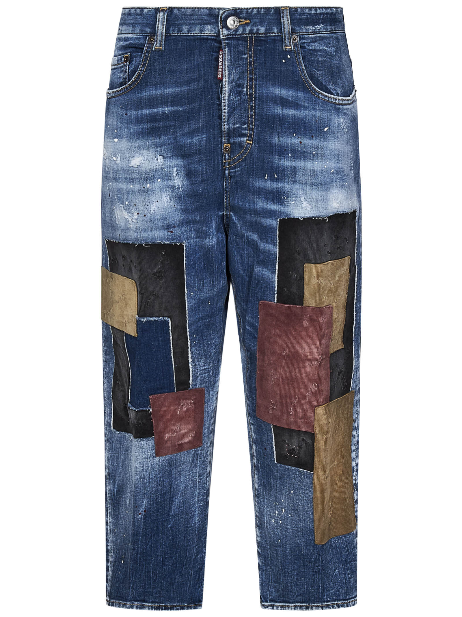 DSQUARED2-OUTLET-SALE-Jeans BLAU-ARCHIVIST