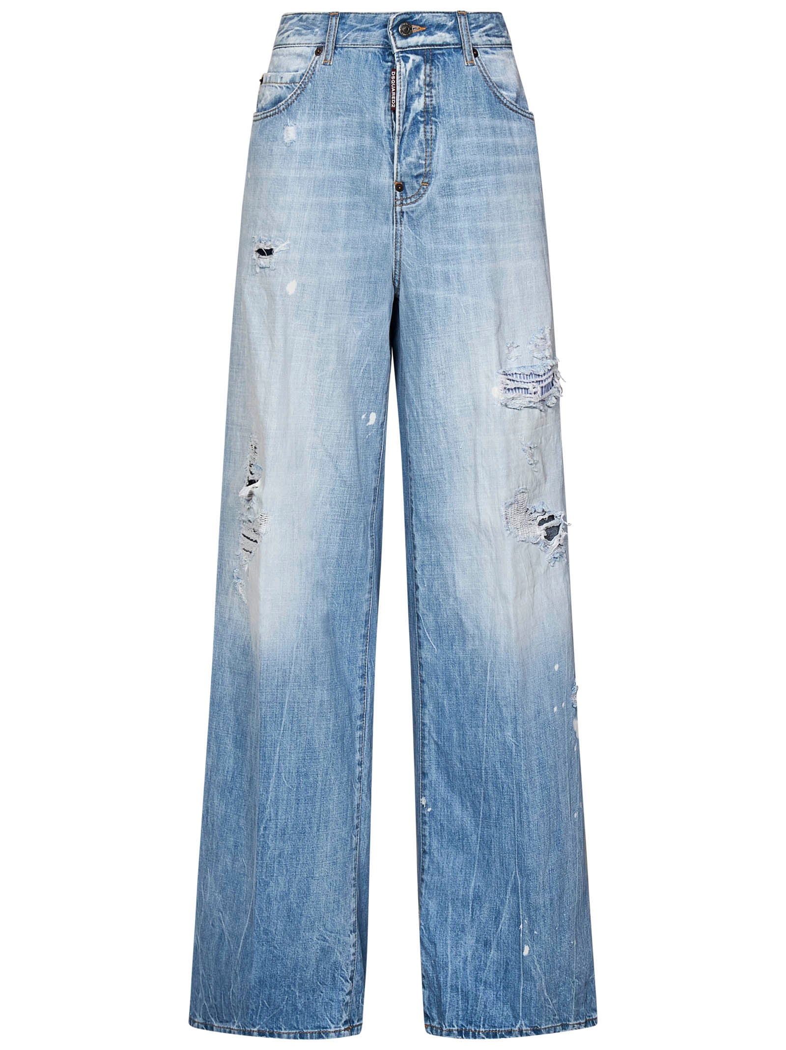 DSQUARED2-OUTLET-SALE-Jeans BLAU-ARCHIVIST