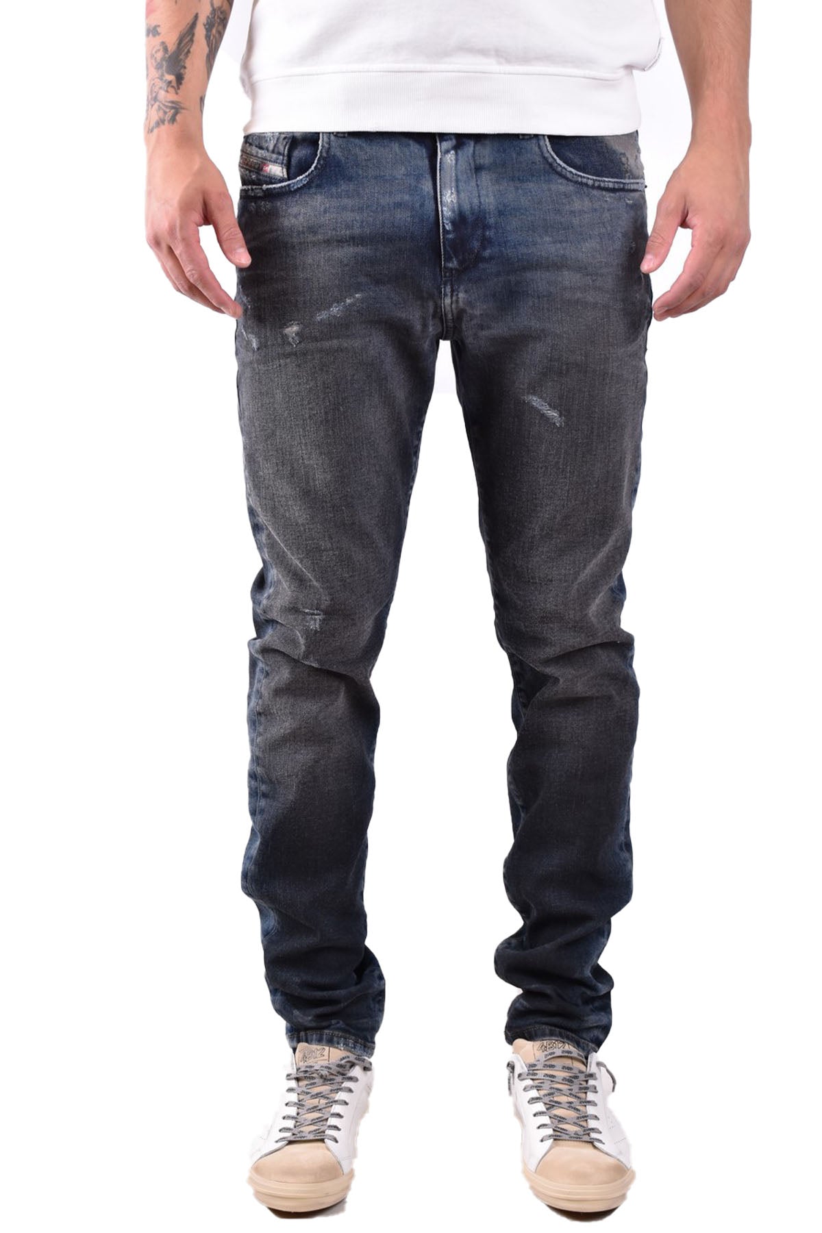 Diesel-OUTLET-SALE-Jeans BLAU-ARCHIVIST