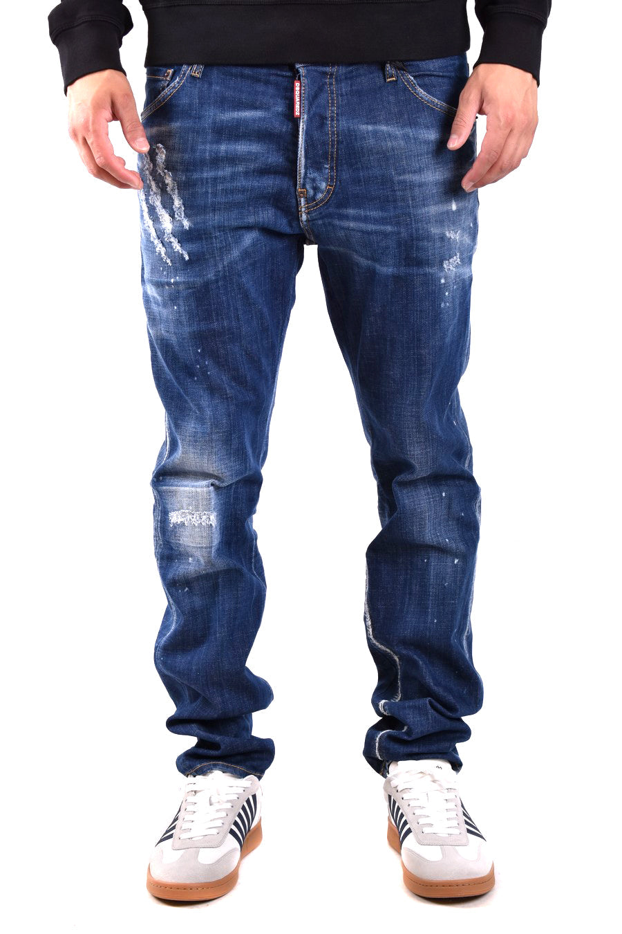 Dsquared2-OUTLET-SALE-Jeans BLAU-ARCHIVIST