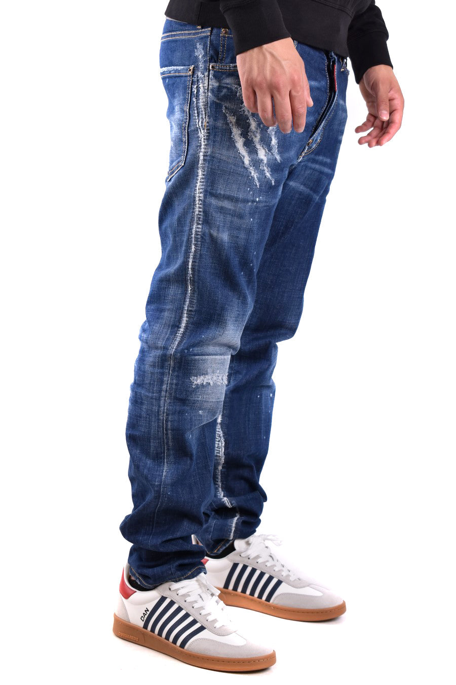 Dsquared2-OUTLET-SALE-Jeans BLAU-ARCHIVIST