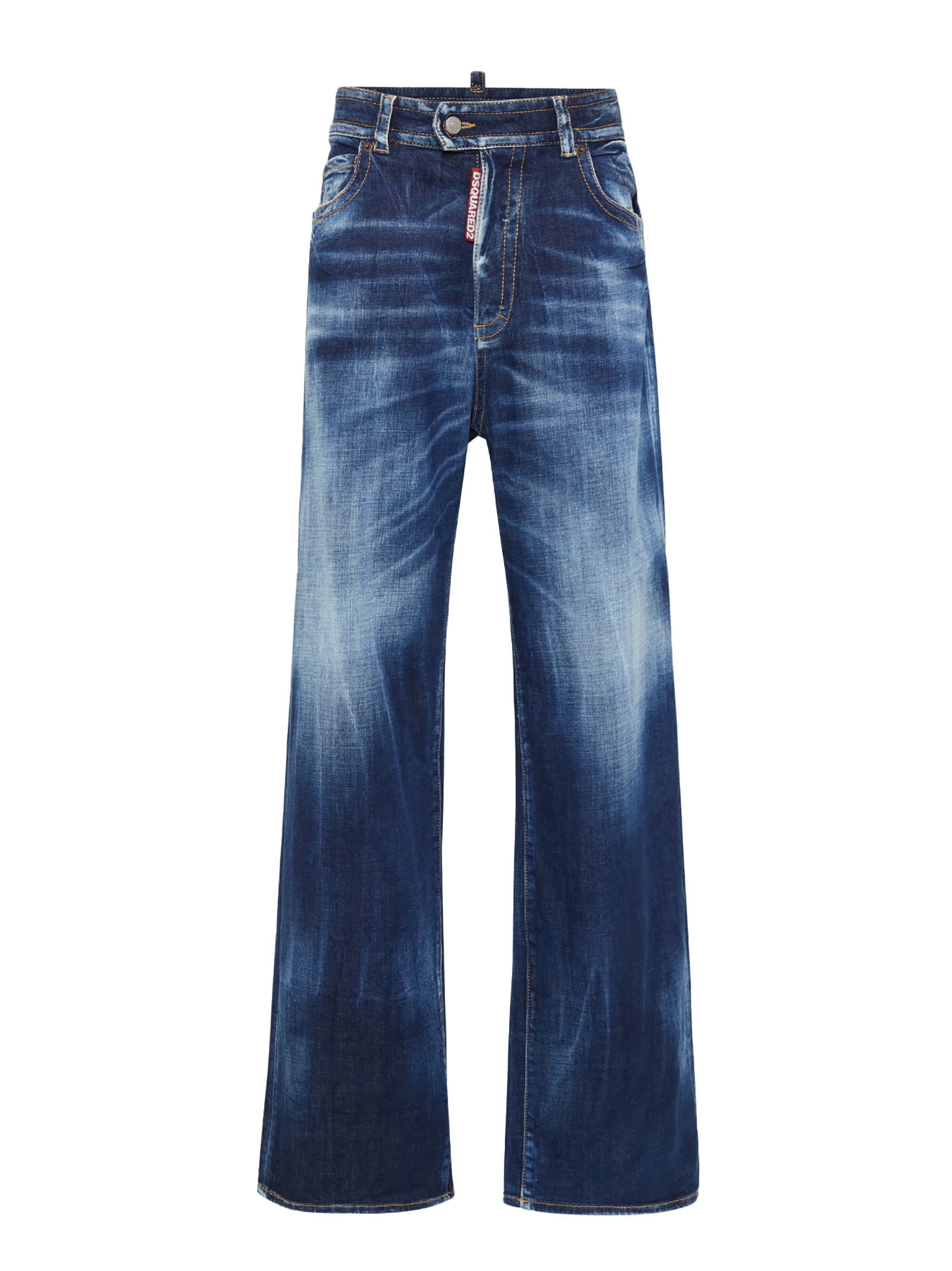 Dsquared2-OUTLET-SALE-Jeans BLAU-ARCHIVIST