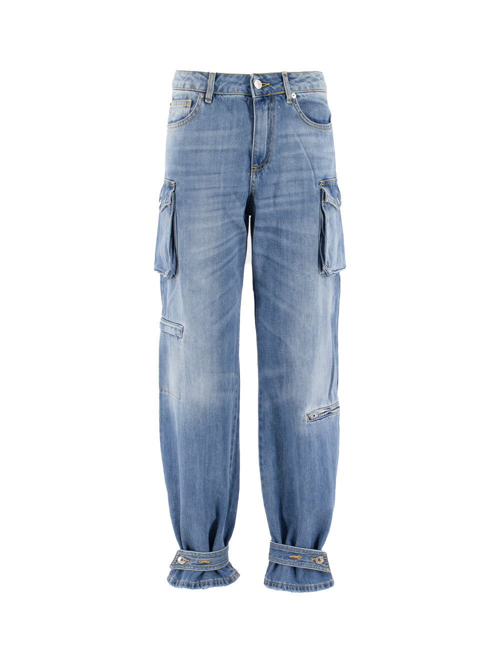 Ermanno Firenze-OUTLET-SALE-Jeans BLAU-ARCHIVIST