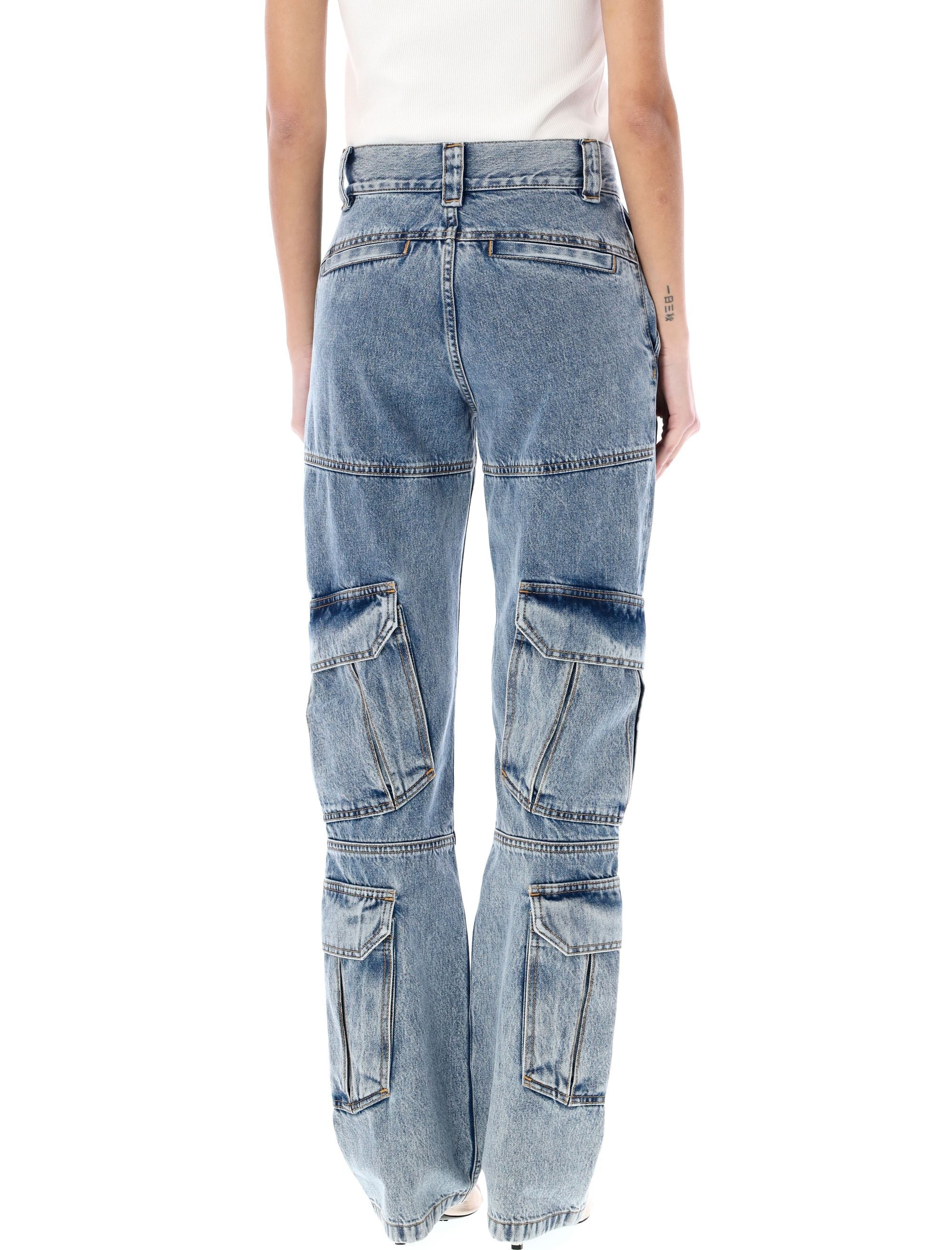 GIVENCHY-OUTLET-SALE-Jeans BLAU-ARCHIVIST