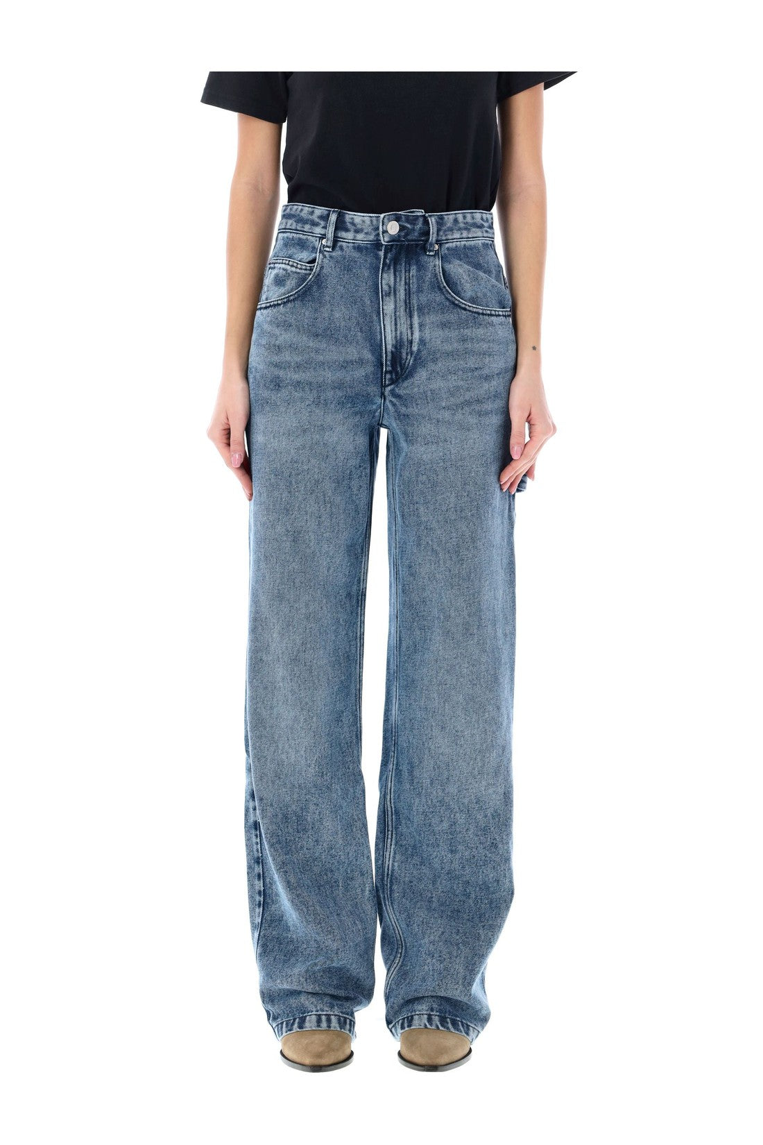 ISABEL MARANT-OUTLET-SALE-Jeans BLAU-ARCHIVIST