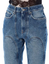 JEAN PAUL GAULTIER-OUTLET-SALE-Jeans BLAU-ARCHIVIST