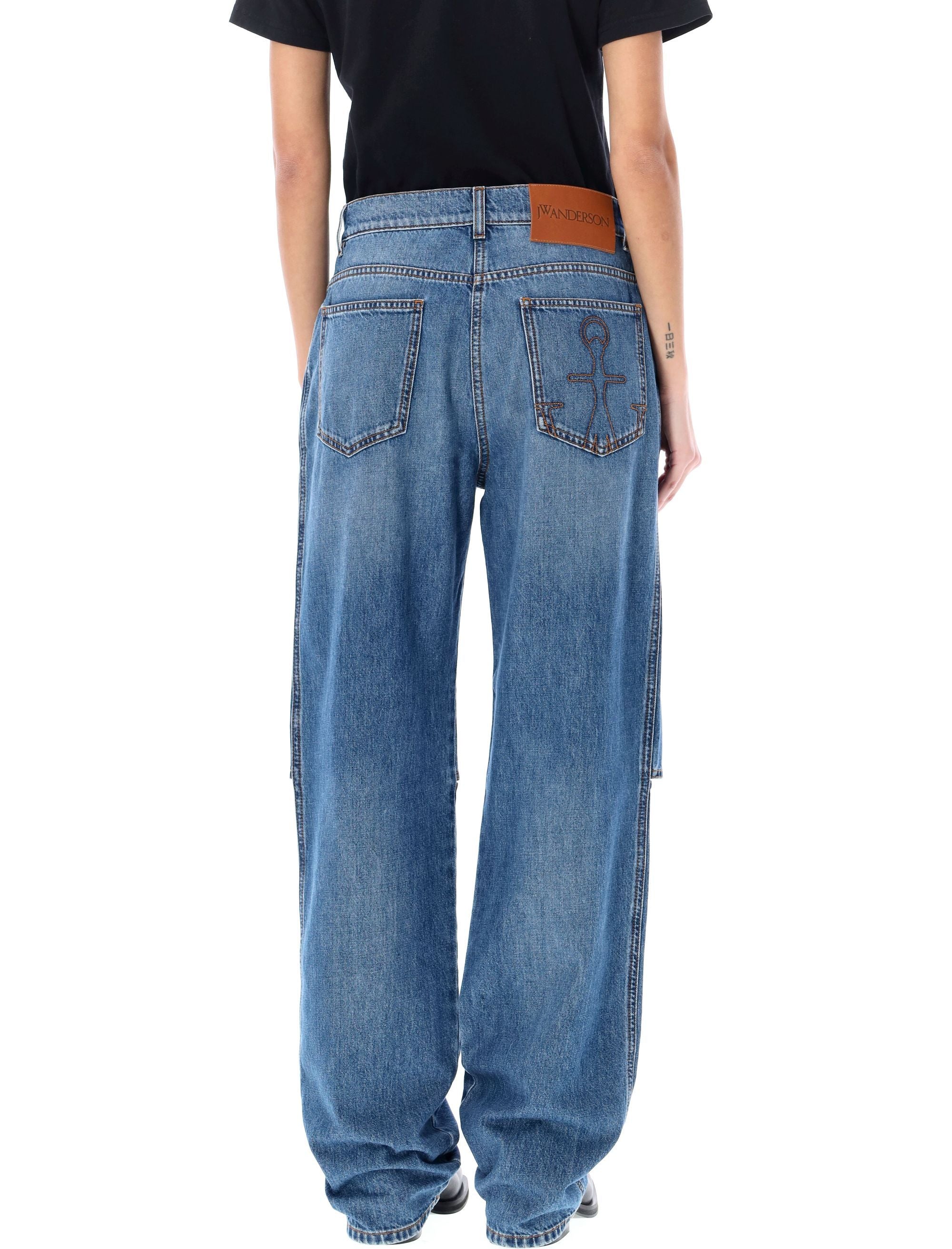 JW ANDERSON-OUTLET-SALE-Jeans BLAU-ARCHIVIST