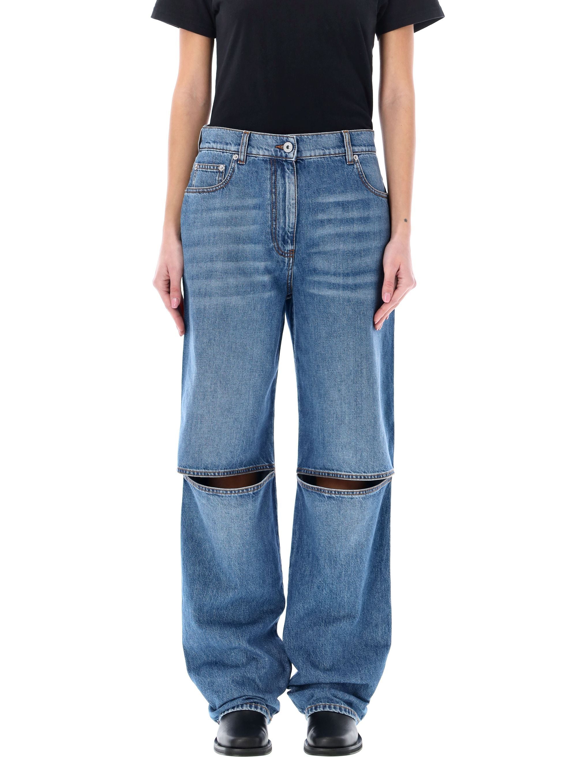 JW ANDERSON-OUTLET-SALE-Jeans BLAU-ARCHIVIST