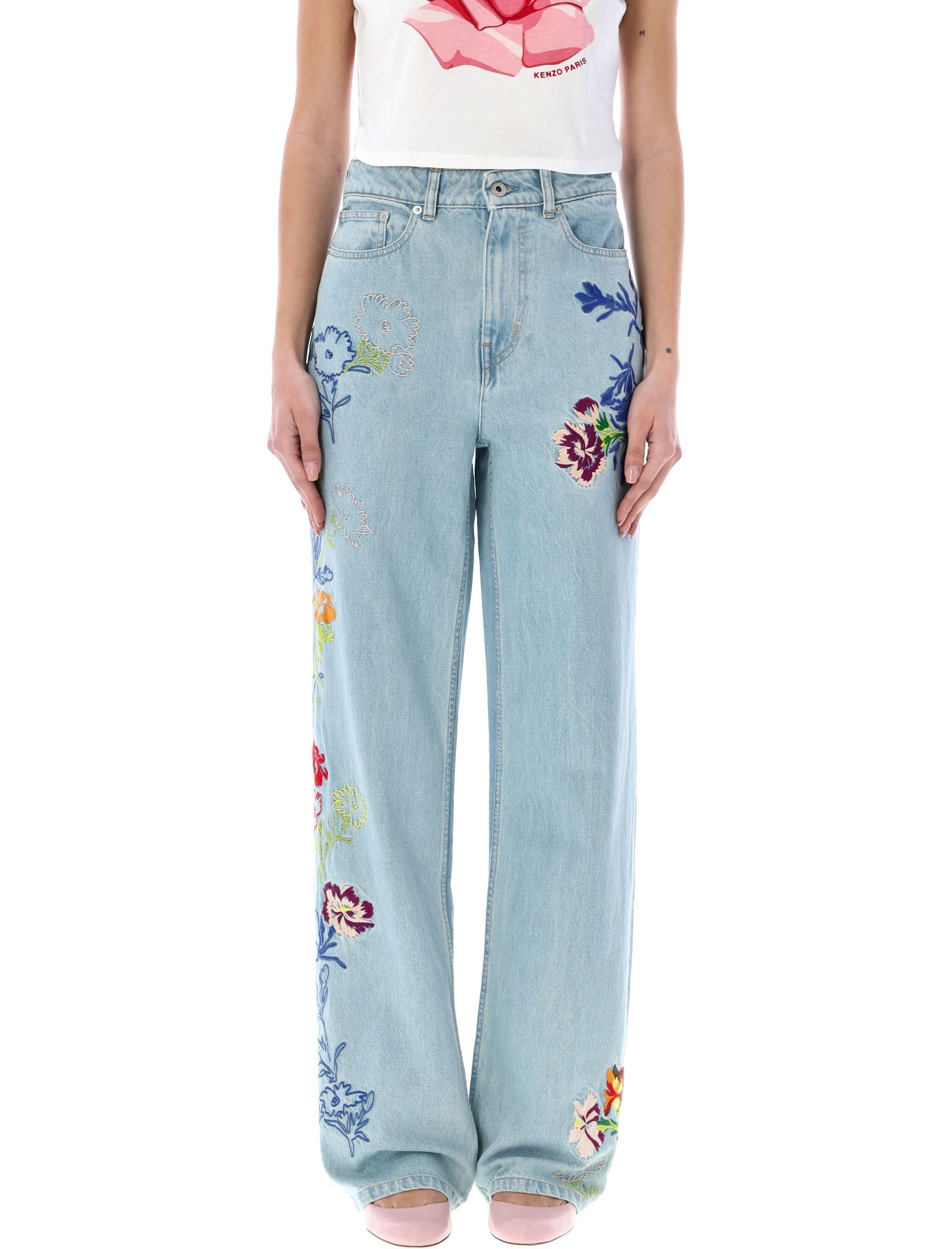 KENZO KIDS-OUTLET-SALE-Jeans BLAU-ARCHIVIST