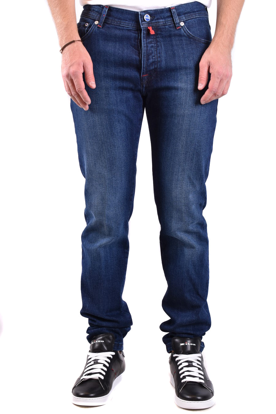 KITON-OUTLET-SALE-Jeans BLAU-ARCHIVIST