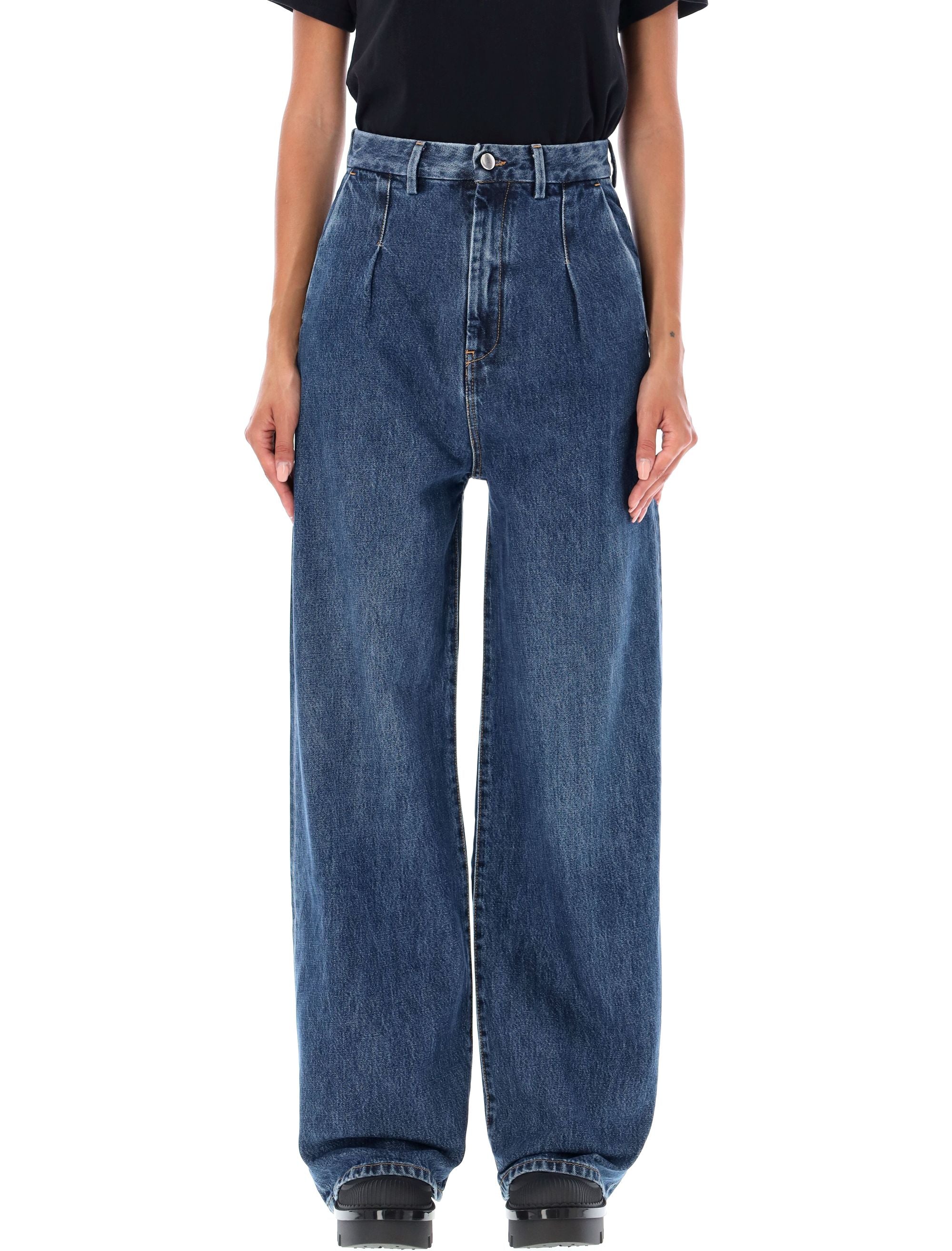 LOULOU-OUTLET-SALE-Jeans BLAU-ARCHIVIST