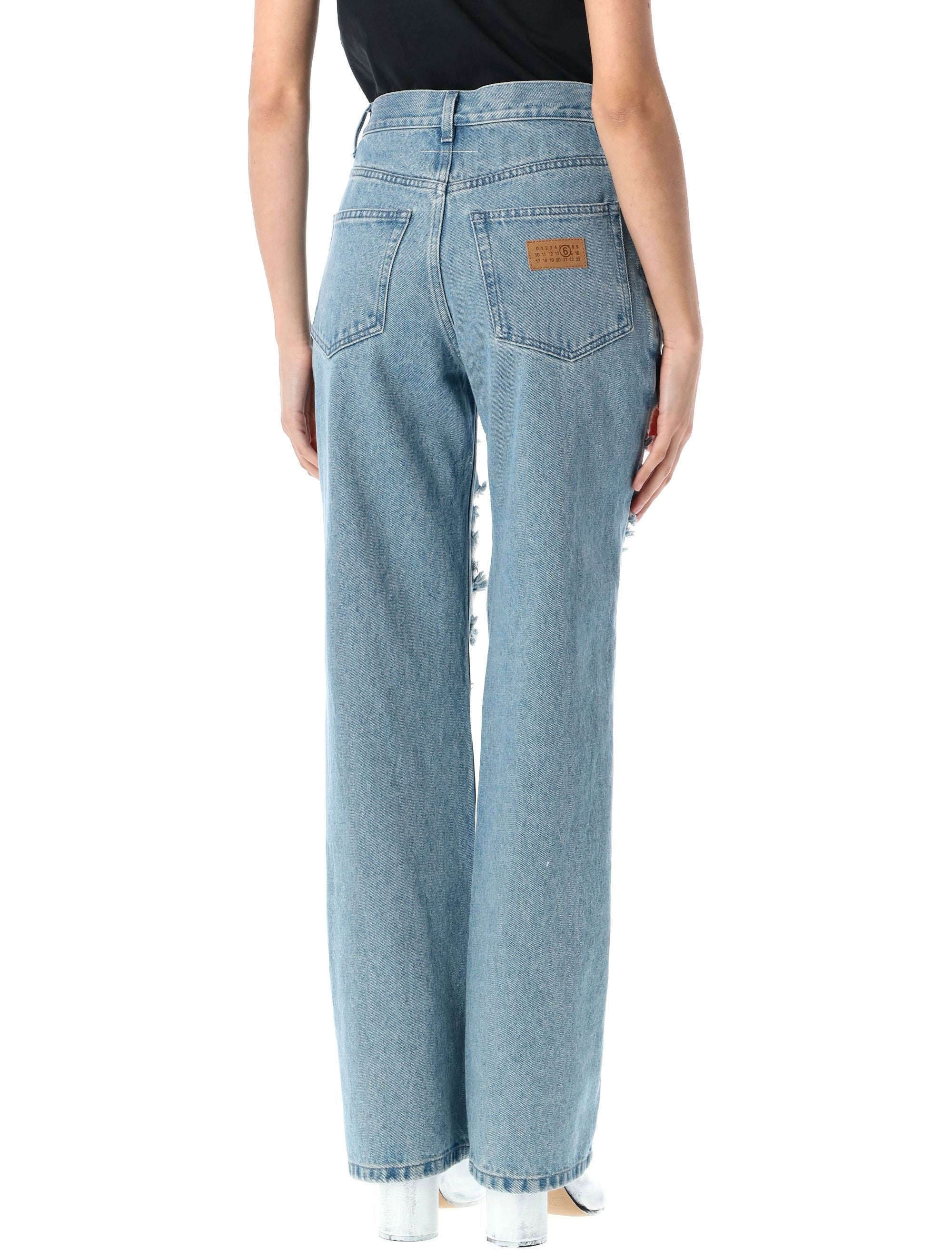 Mm6 Maison Margiela-OUTLET-SALE-Jeans BLAU-ARCHIVIST