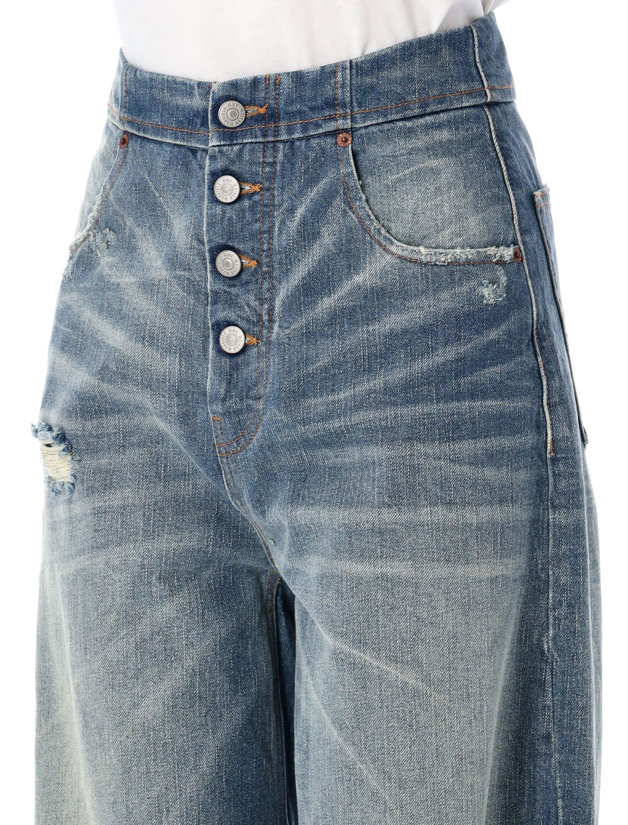 Mm6 Maison Margiela-OUTLET-SALE-Jeans BLAU-ARCHIVIST