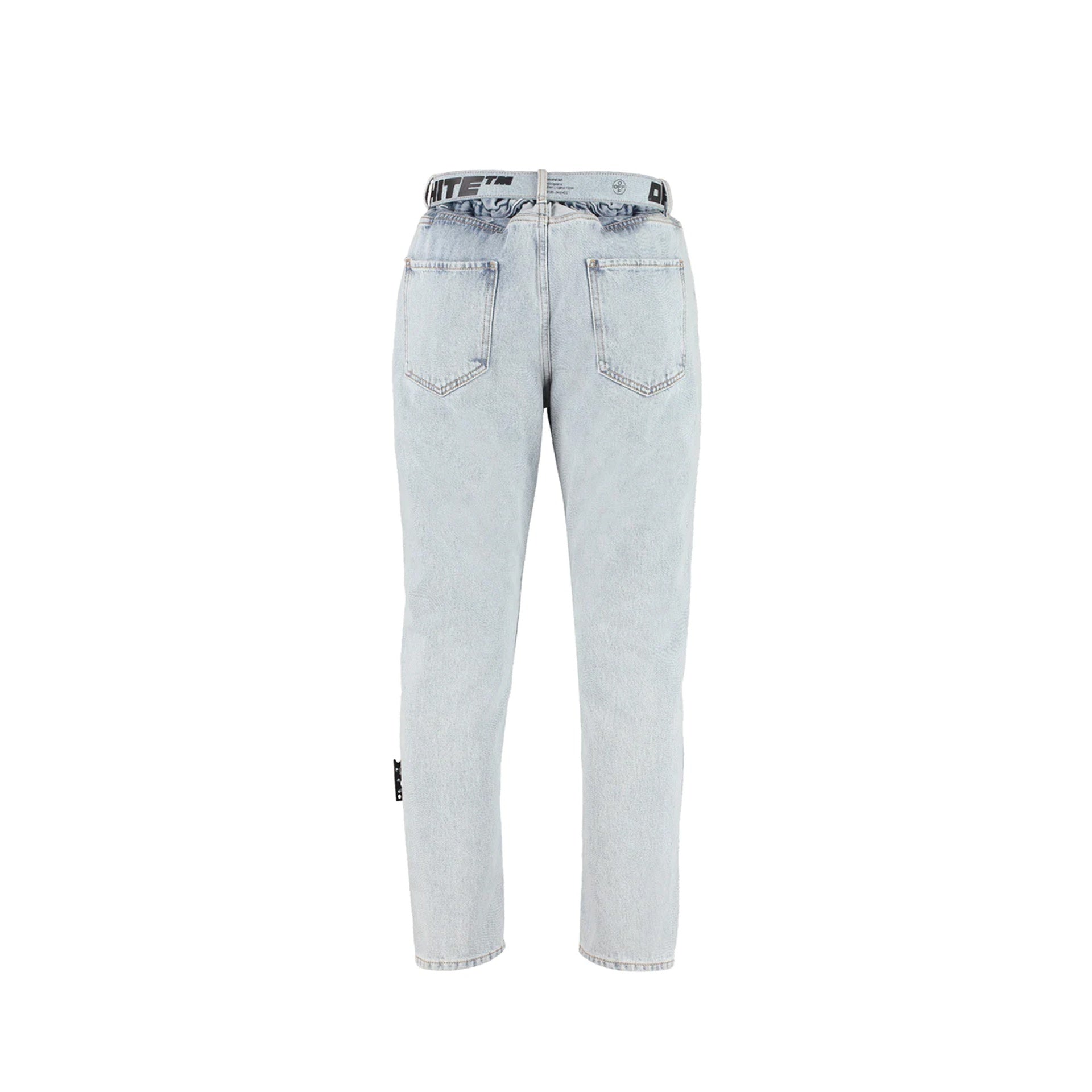 OFF-WHITE-OUTLET-SALE-Jeans BLAU-ARCHIVIST