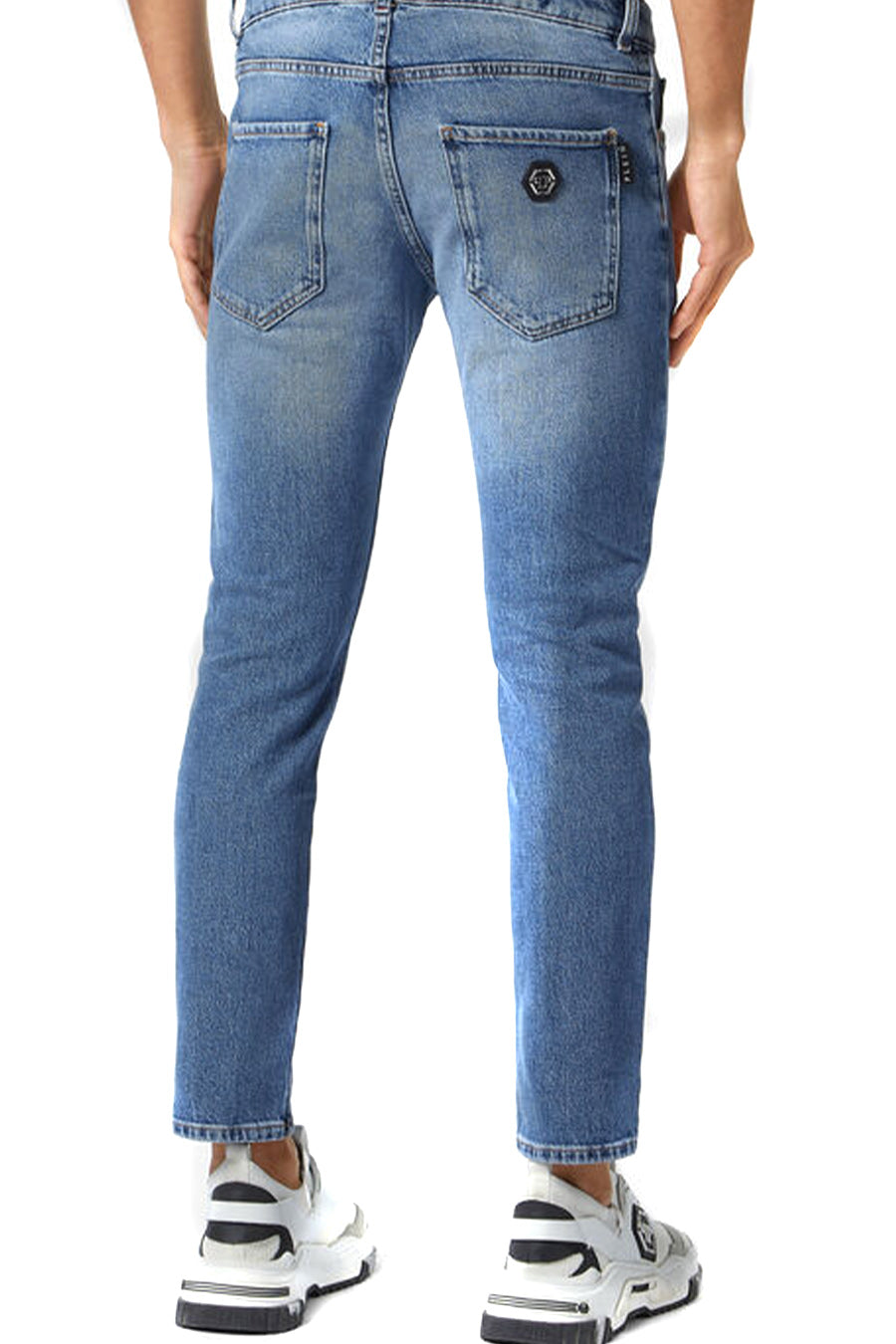 PHILIPP PLEIN-OUTLET-SALE-Jeans BLAU-ARCHIVIST