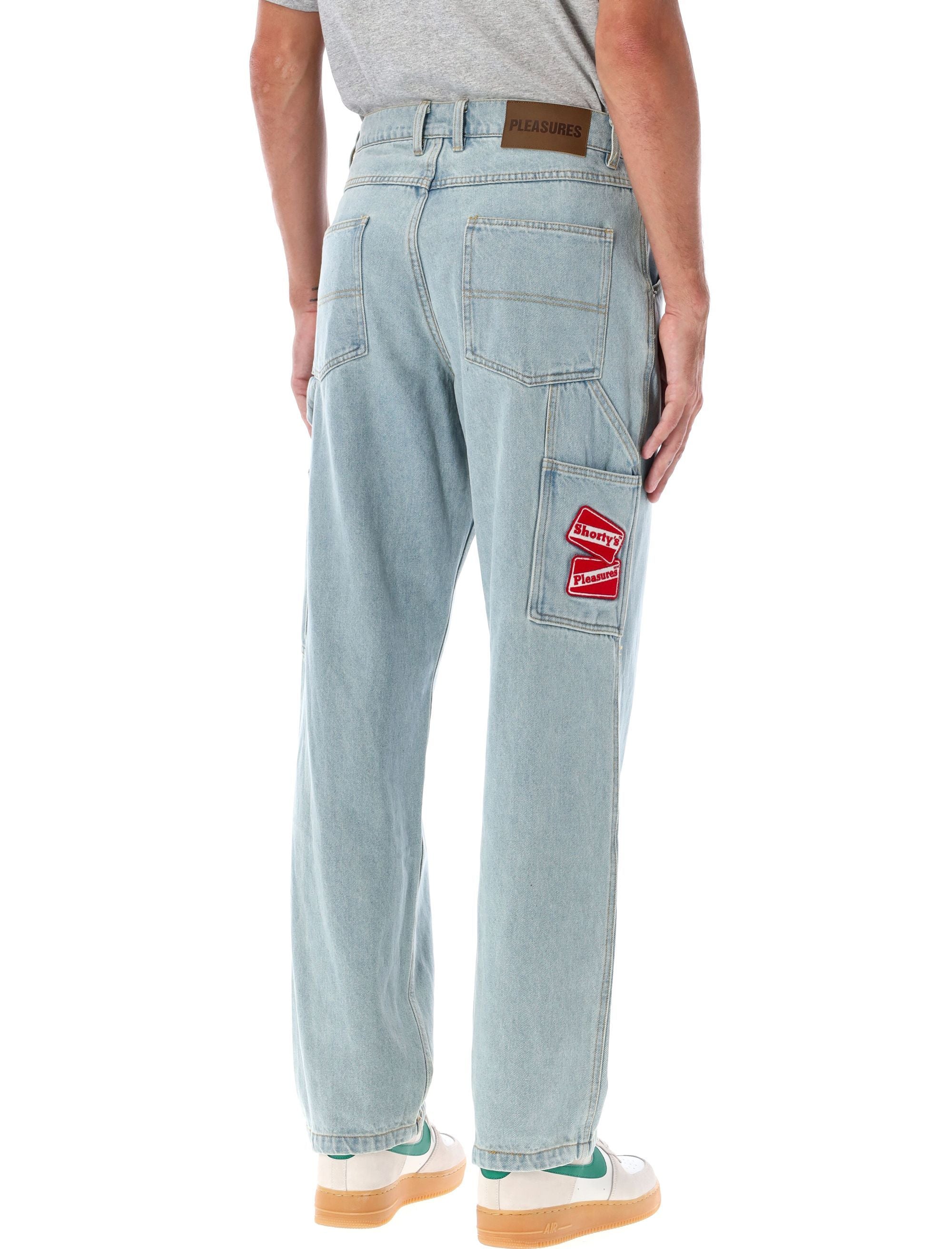 PLEASURES-OUTLET-SALE-Jeans BLAU-ARCHIVIST