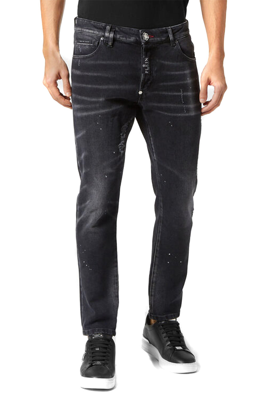 Philipp Plein-OUTLET-SALE-Jeans BLAU-ARCHIVIST