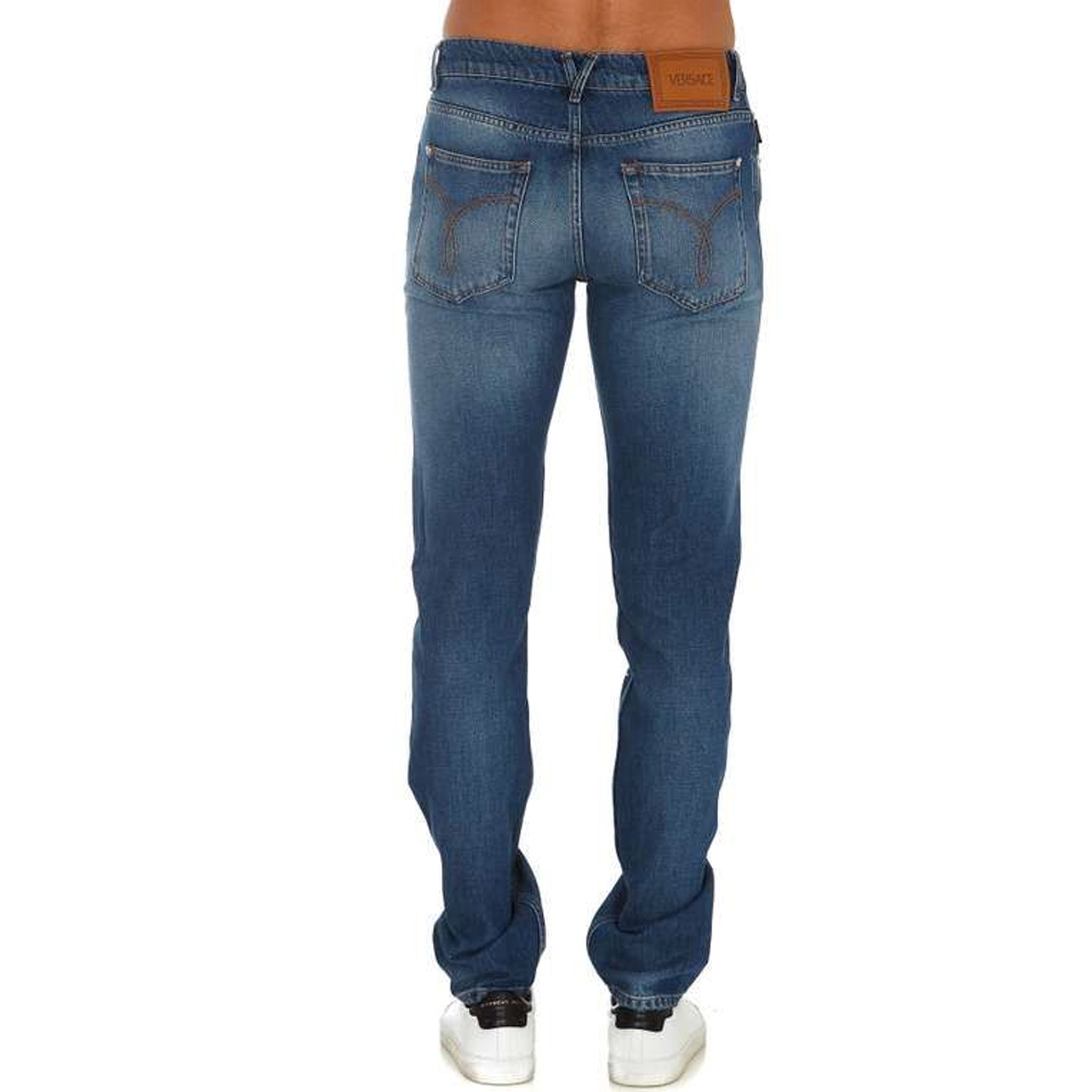 VERSACE-OUTLET-SALE-Jeans BLAU-ARCHIVIST