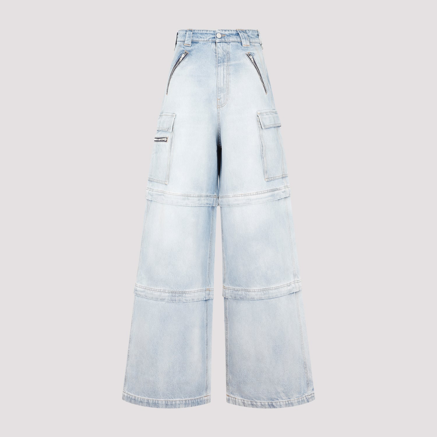 VETEMENTS-OUTLET-SALE-Jeans BLAU-ARCHIVIST