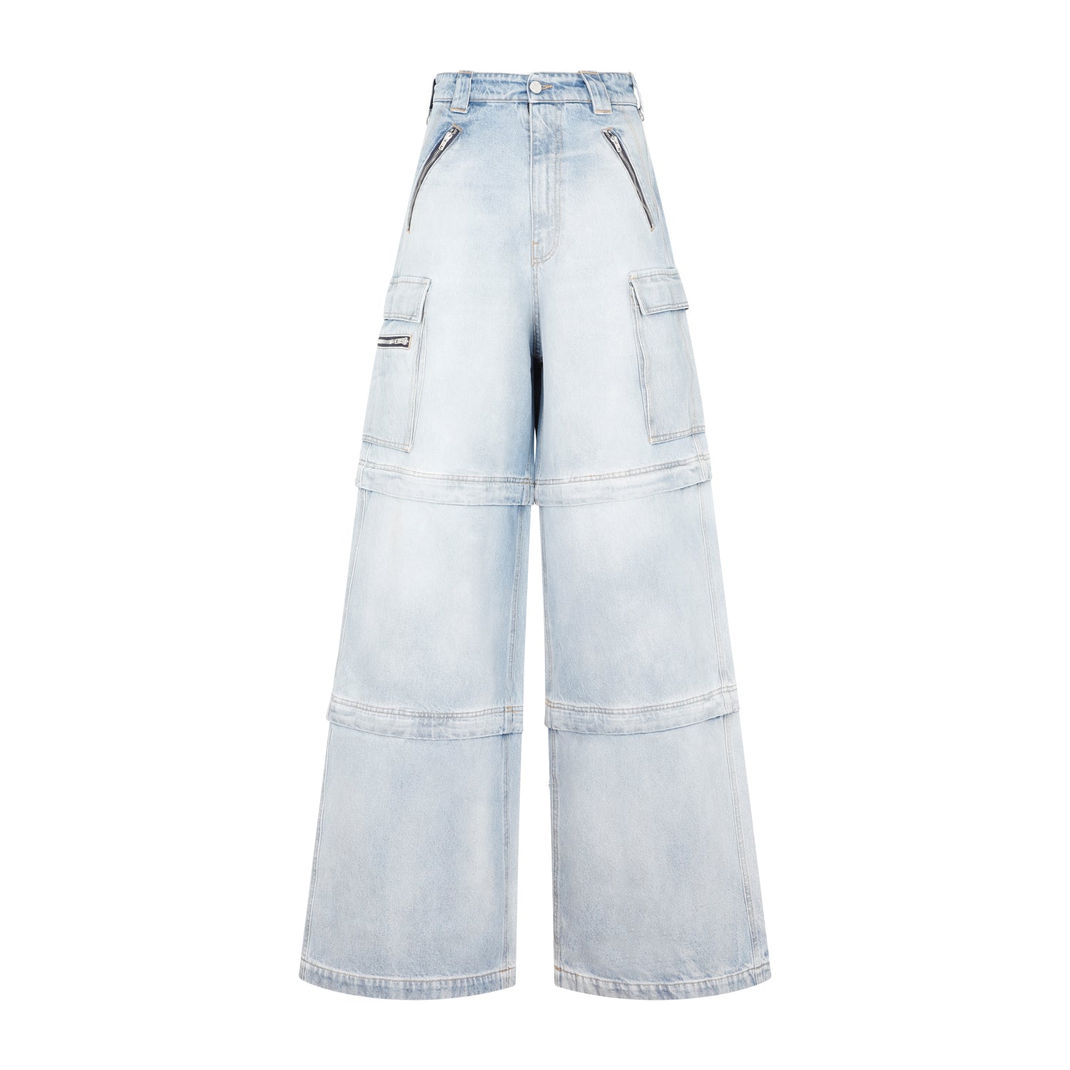 VETEMENTS-OUTLET-SALE-Jeans BLAU-ARCHIVIST