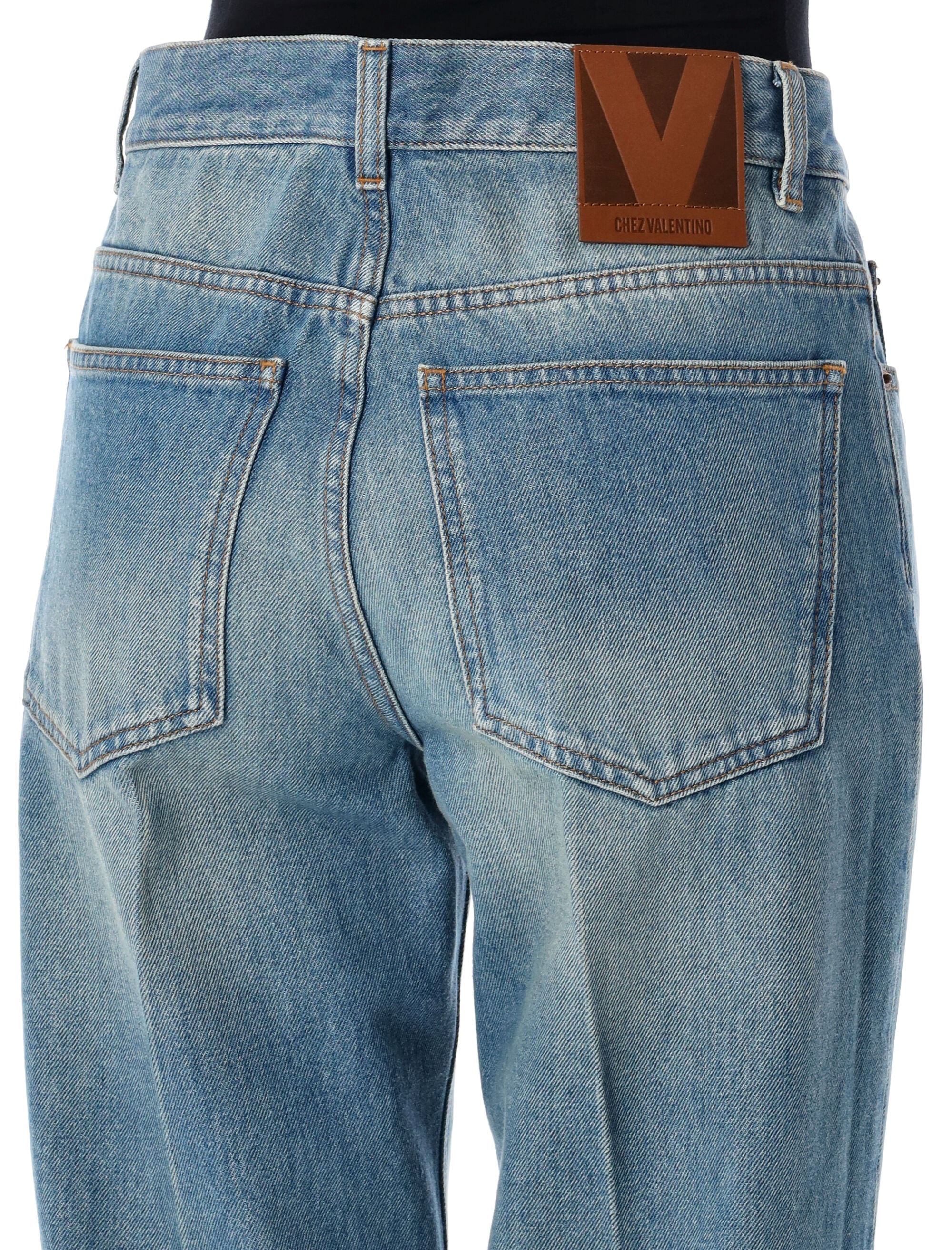 Valentino Garavani-OUTLET-SALE-Jeans BLAU-ARCHIVIST