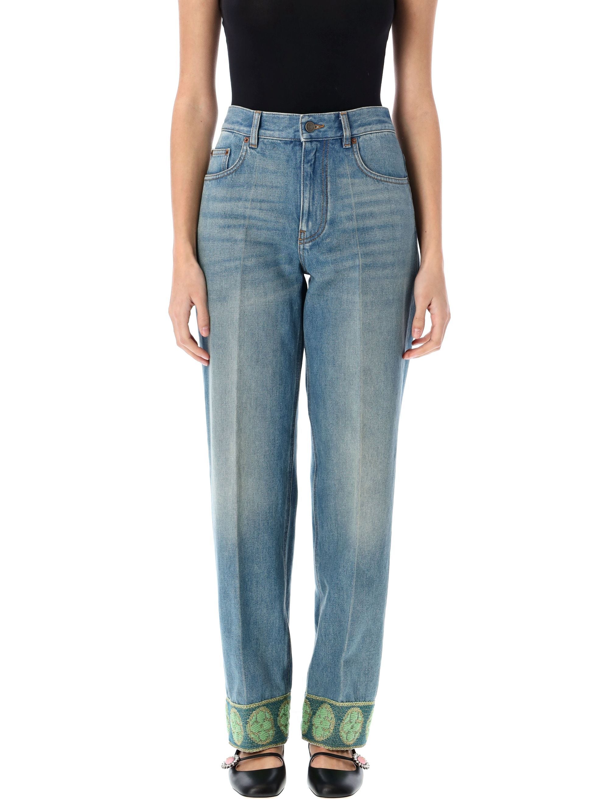 Valentino Garavani-OUTLET-SALE-Jeans BLAU-ARCHIVIST