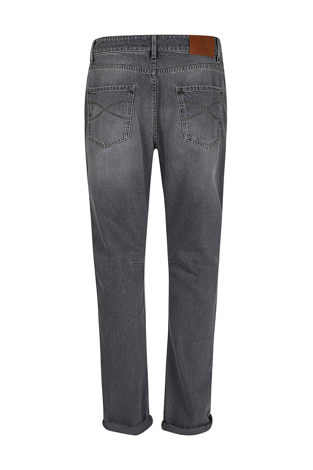 BRUNELLO CUCINELLI-OUTLET-SALE-Jeans GRAU-ARCHIVIST