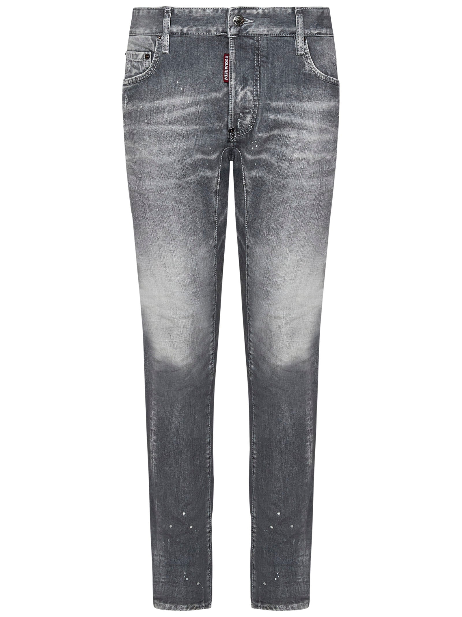 DSQUARED2-OUTLET-SALE-Jeans GRAU-ARCHIVIST