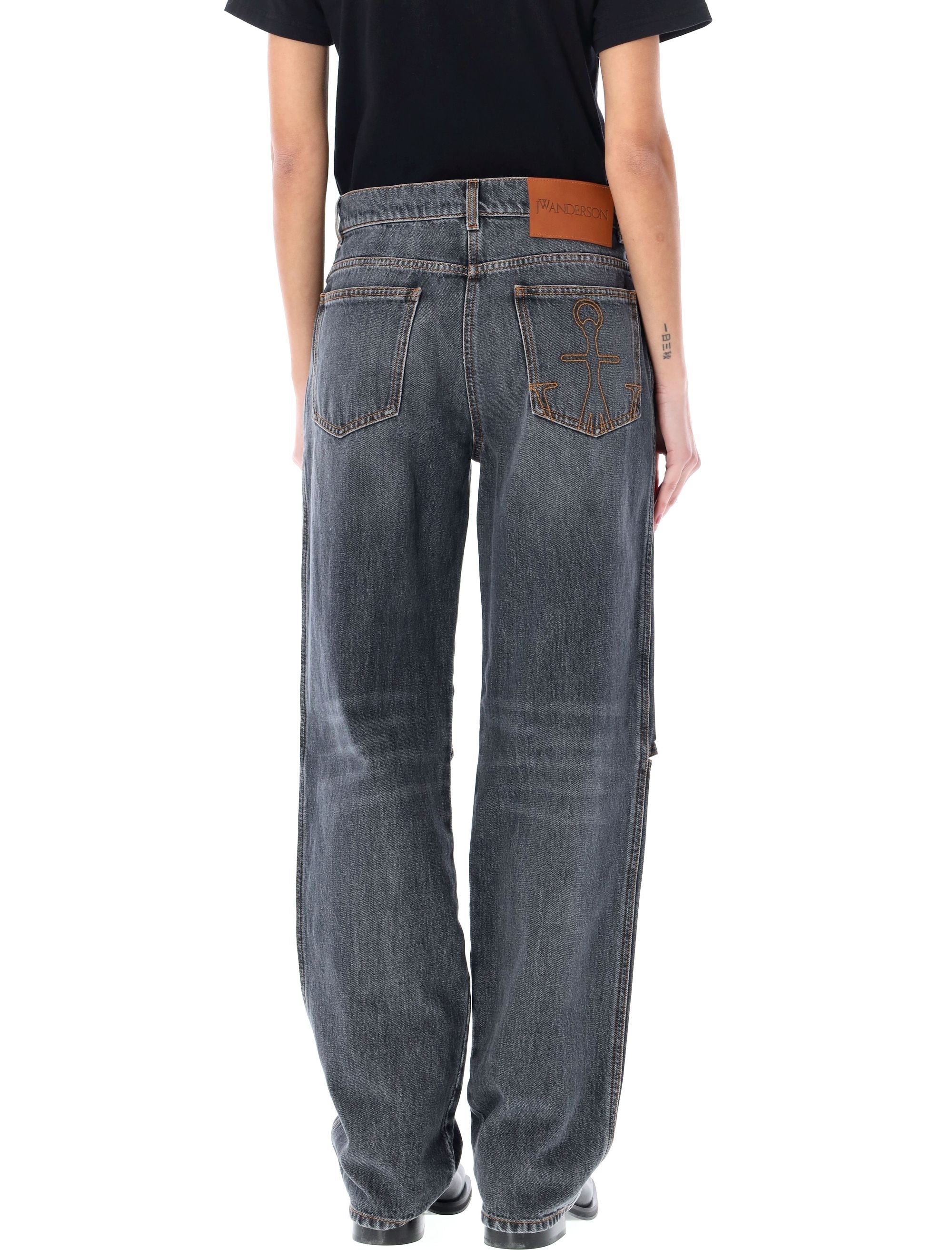 JW ANDERSON-OUTLET-SALE-Jeans GRAU-ARCHIVIST