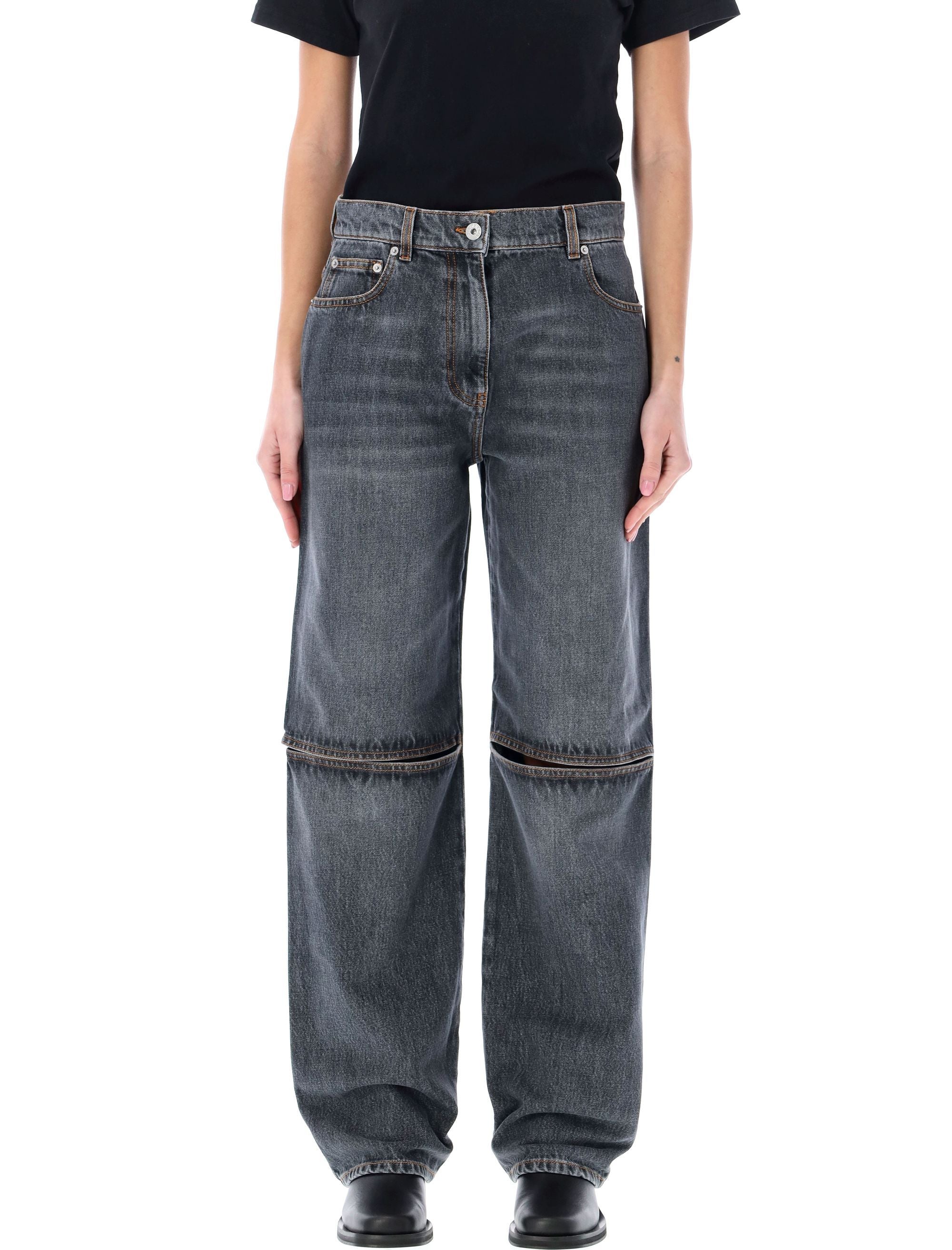 JW ANDERSON-OUTLET-SALE-Jeans GRAU-ARCHIVIST