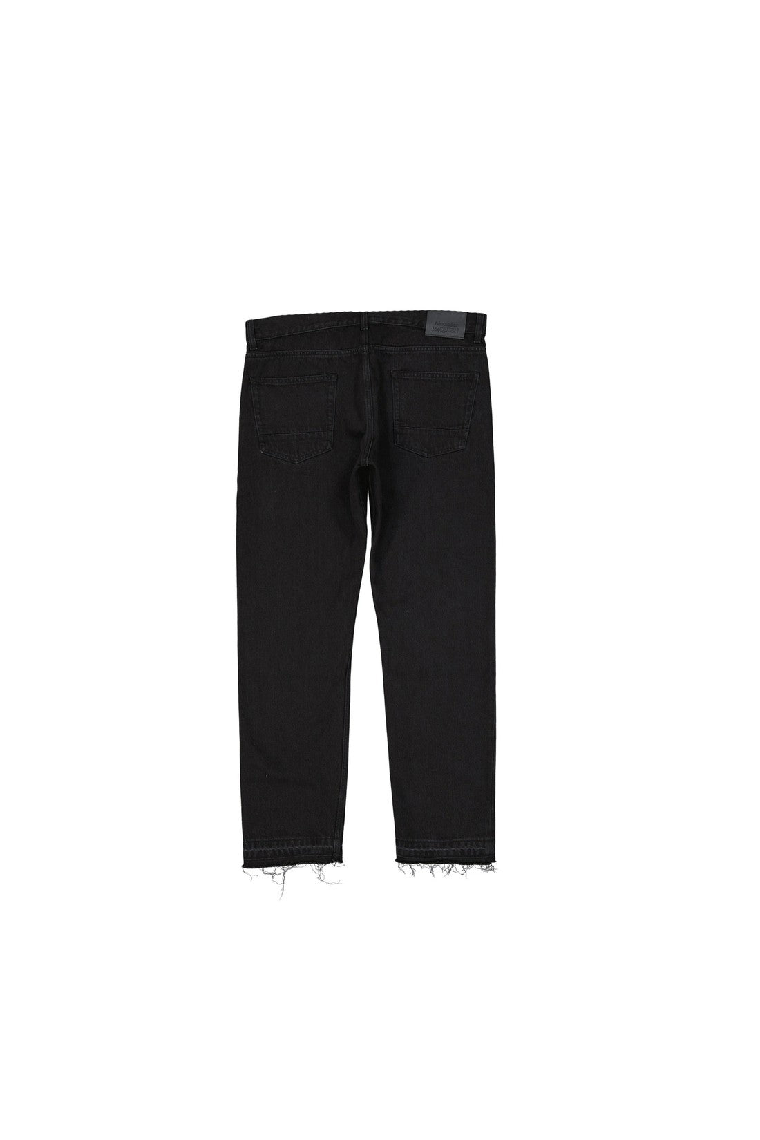 ALEXANDER MCQUEEN-OUTLET-SALE-Jeans SCHWARZ-ARCHIVIST