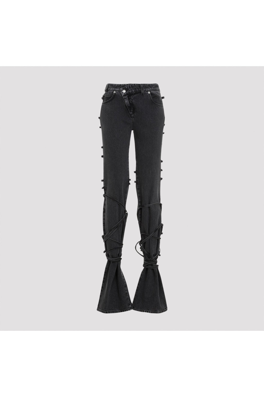 ALEXANDER MCQUEEN-OUTLET-SALE-Jeans SCHWARZ-ARCHIVIST