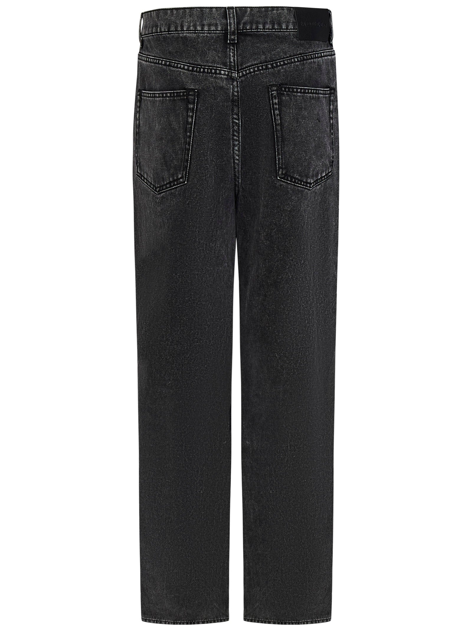 ALEXANDER MCQUEEN-OUTLET-SALE-Jeans SCHWARZ-ARCHIVIST