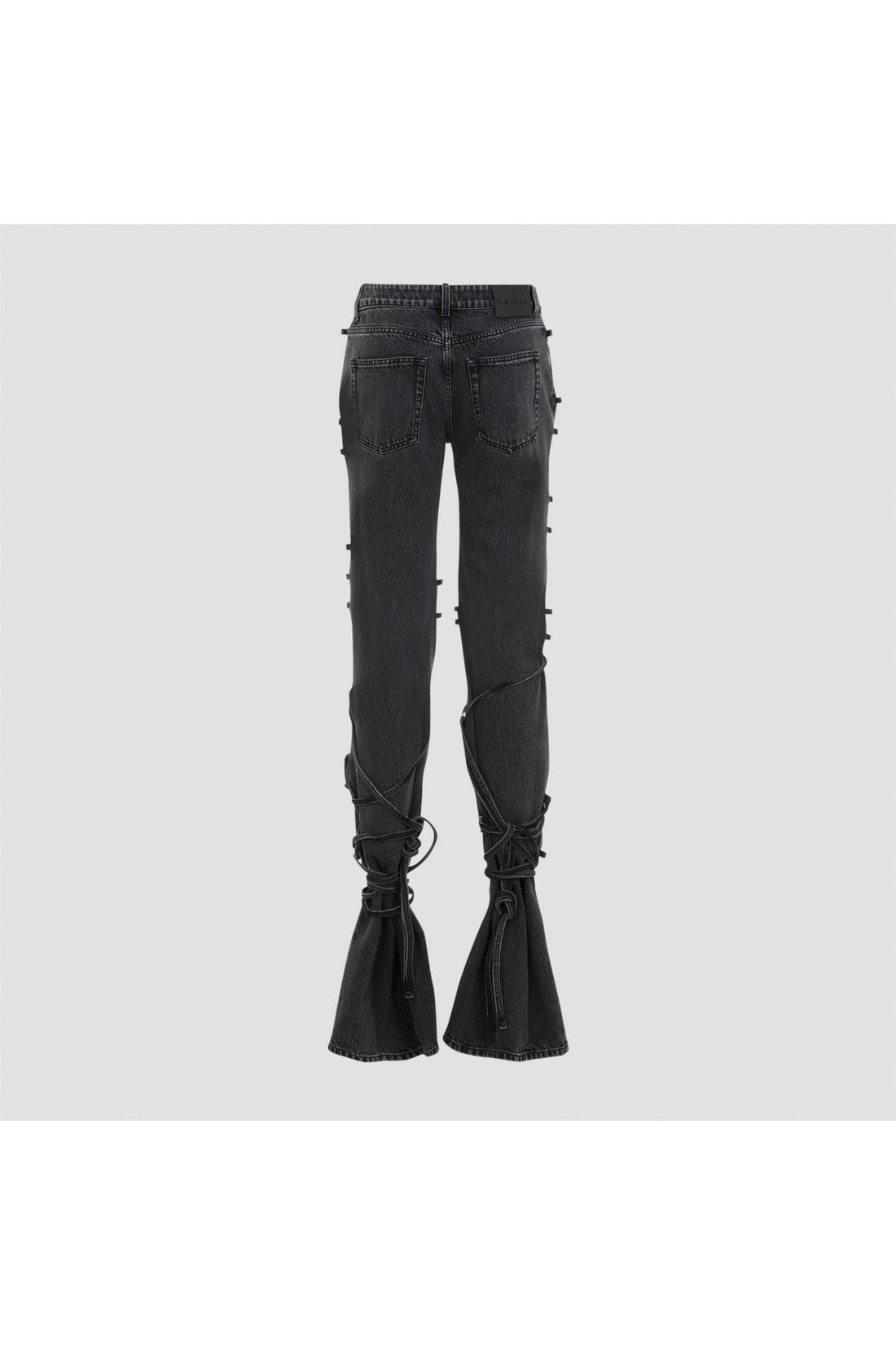 ALEXANDER MCQUEEN-OUTLET-SALE-Jeans SCHWARZ-ARCHIVIST