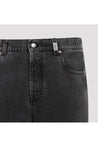 ALEXANDER MCQUEEN-OUTLET-SALE-Jeans SCHWARZ-ARCHIVIST