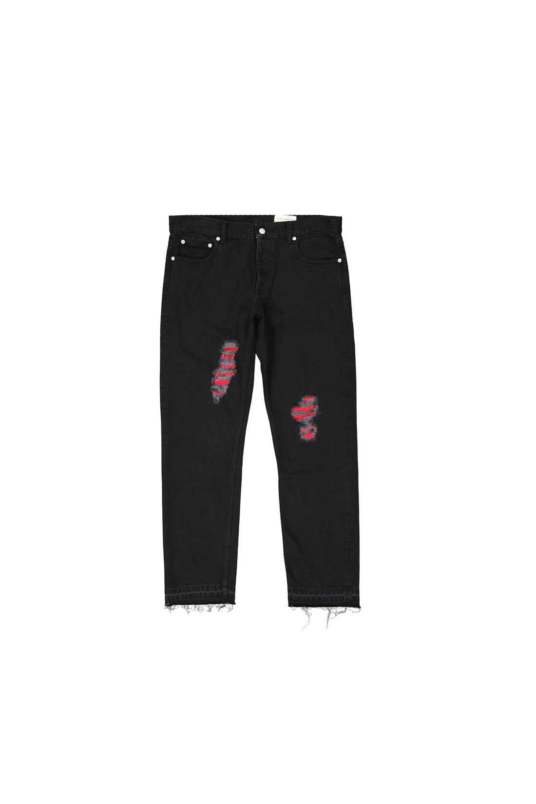 ALEXANDER MCQUEEN-OUTLET-SALE-Jeans SCHWARZ-ARCHIVIST