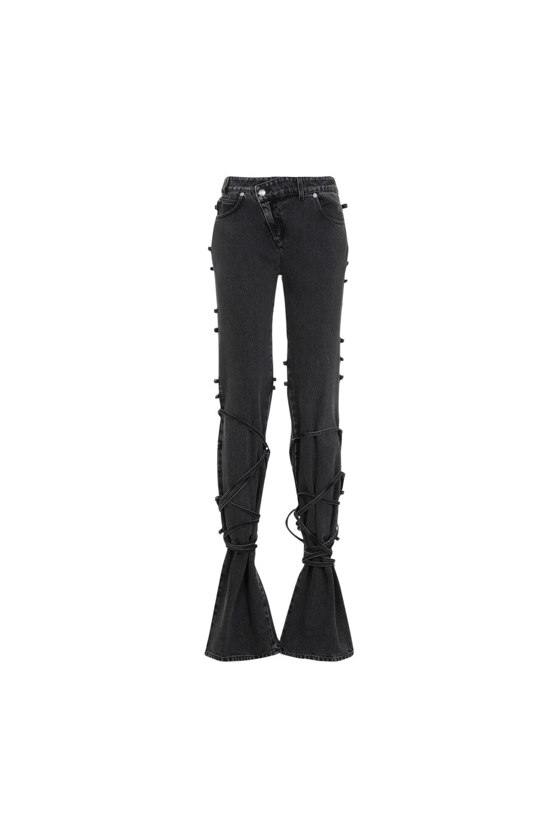 ALEXANDER MCQUEEN-OUTLET-SALE-Jeans SCHWARZ-ARCHIVIST