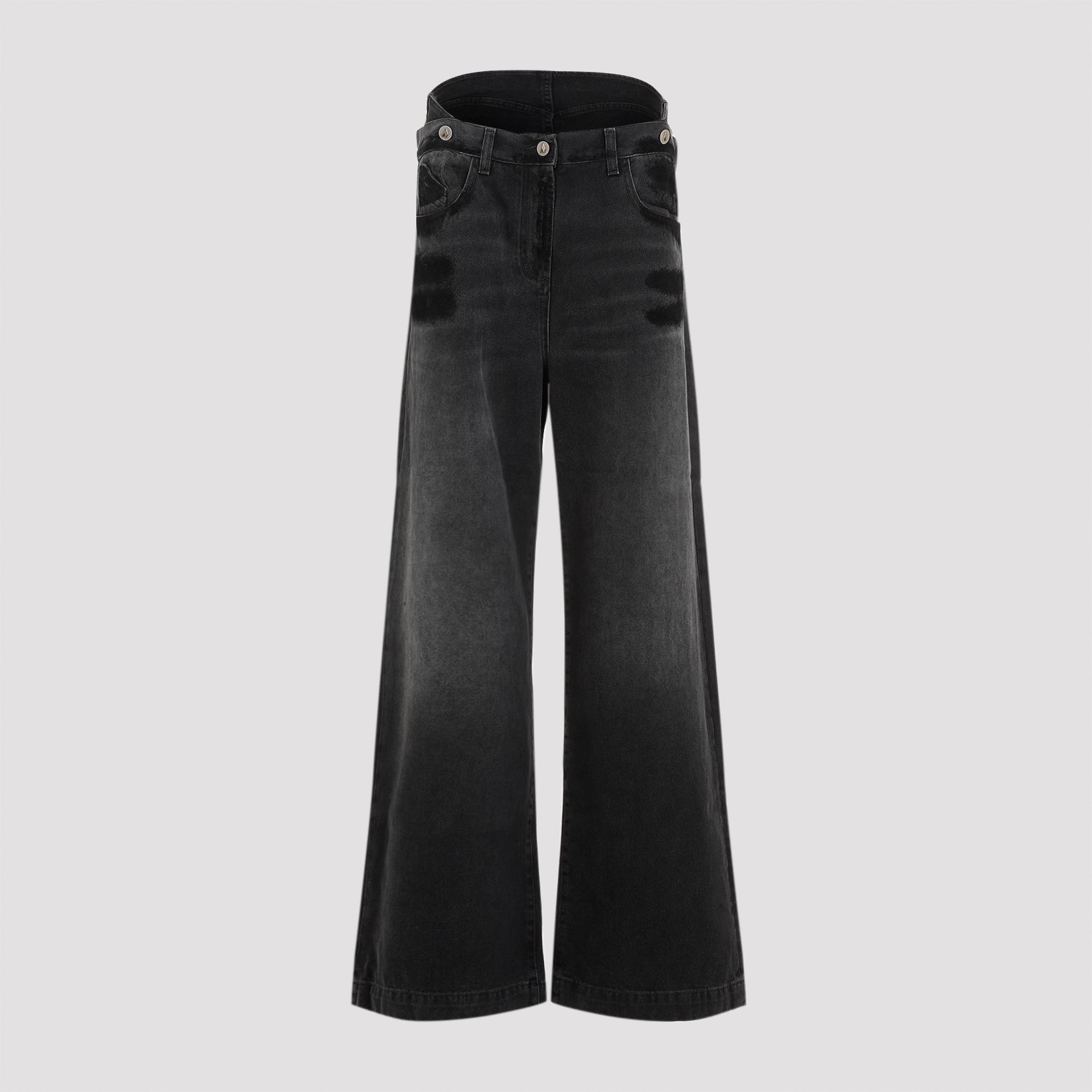 ATTICO-OUTLET-SALE-Jeans SCHWARZ-ARCHIVIST