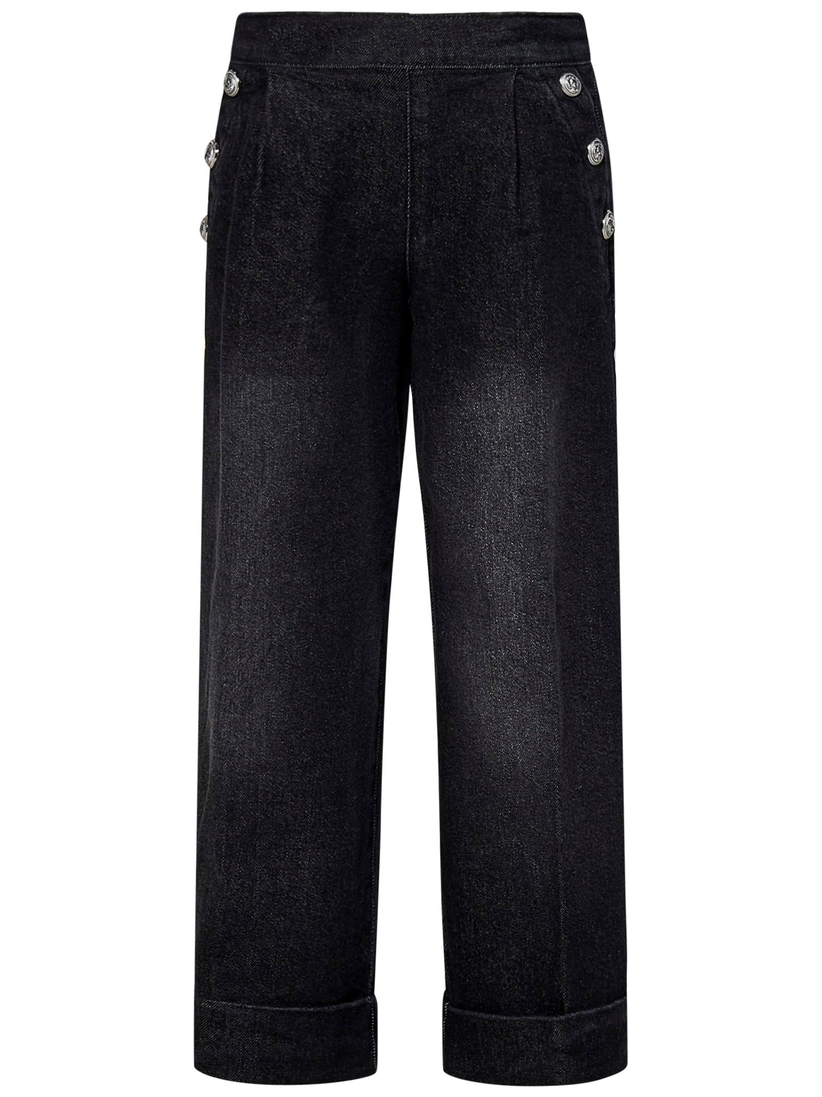 BALMAIN-OUTLET-SALE-Jeans SCHWARZ-ARCHIVIST