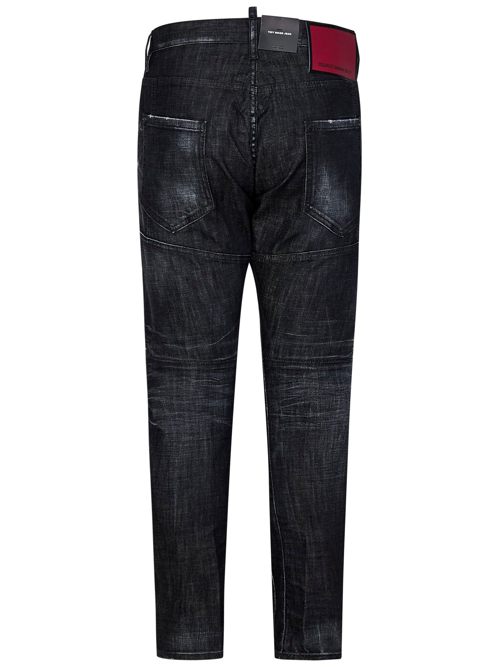 DSQUARED2-OUTLET-SALE-Jeans SCHWARZ-ARCHIVIST