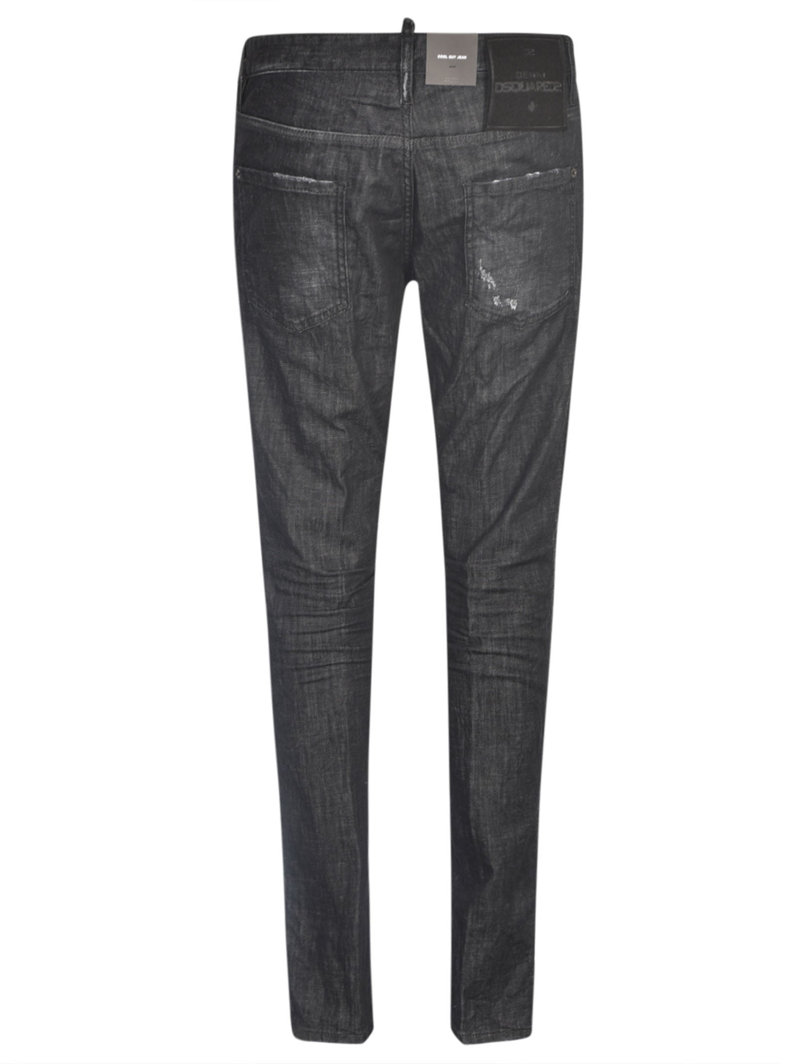 DSQUARED2-OUTLET-SALE-Jeans SCHWARZ-ARCHIVIST