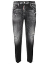 DSQUARED2-OUTLET-SALE-Jeans SCHWARZ-ARCHIVIST