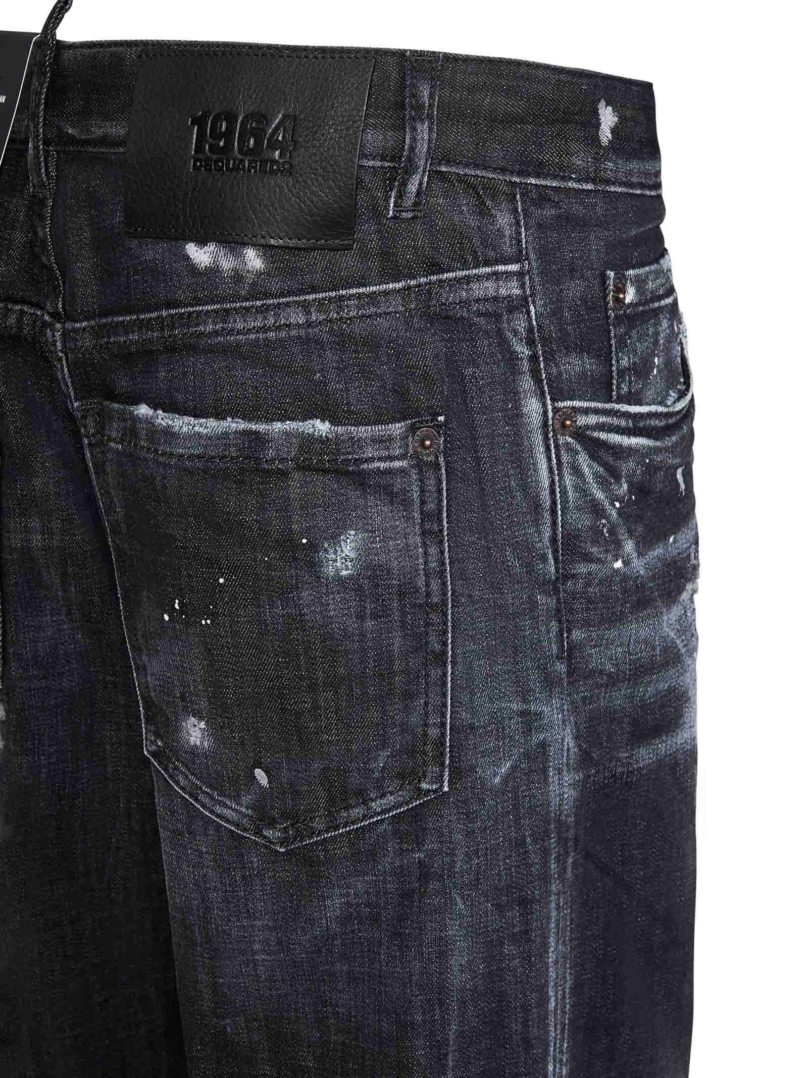 DSQUARED2-OUTLET-SALE-Jeans SCHWARZ-ARCHIVIST