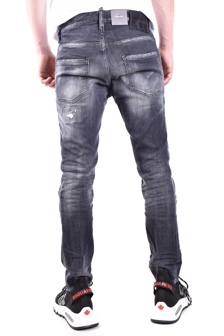 DSQUARED2-OUTLET-SALE-Jeans SCHWARZ-ARCHIVIST