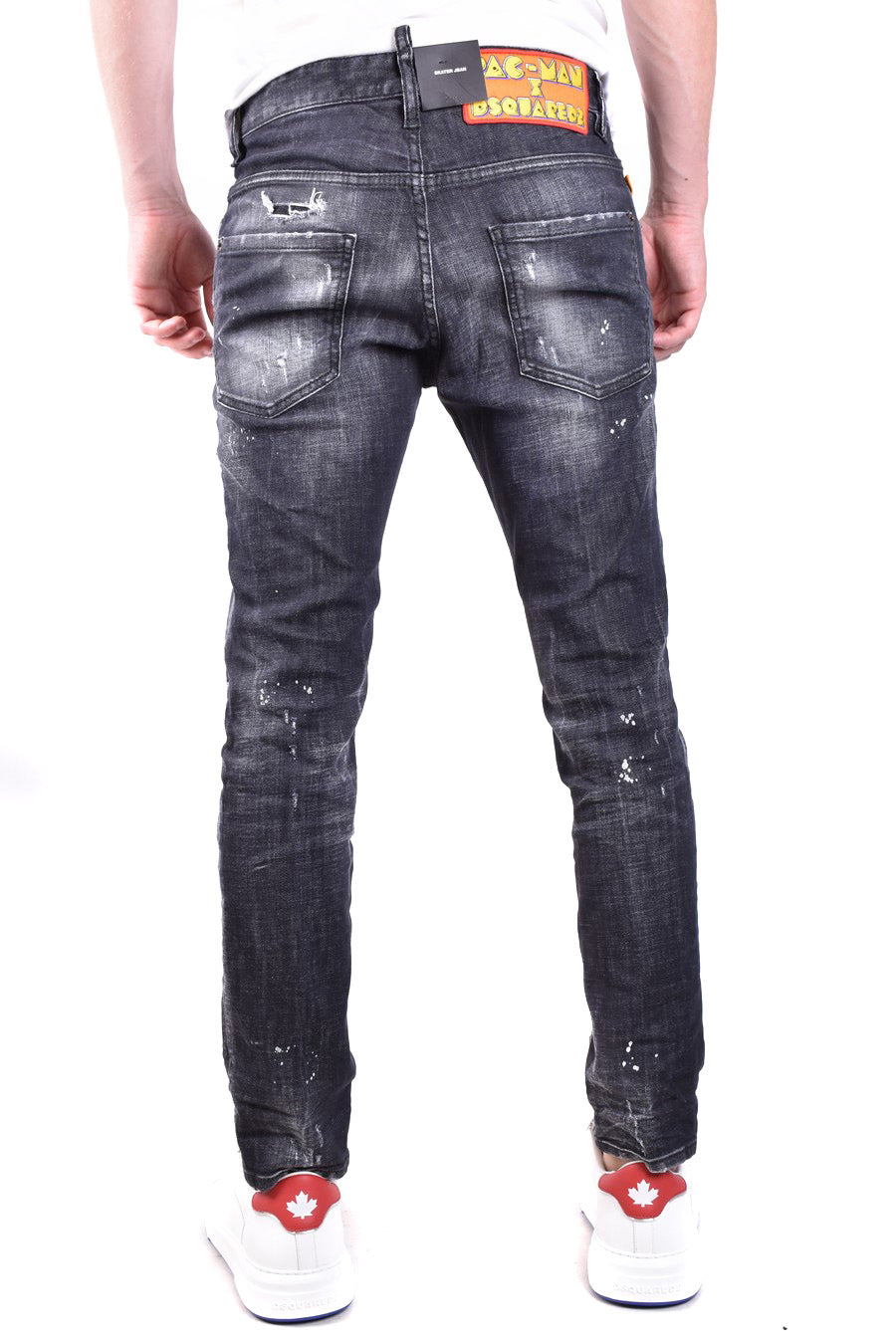 DSQUARED2-OUTLET-SALE-Jeans SCHWARZ-ARCHIVIST