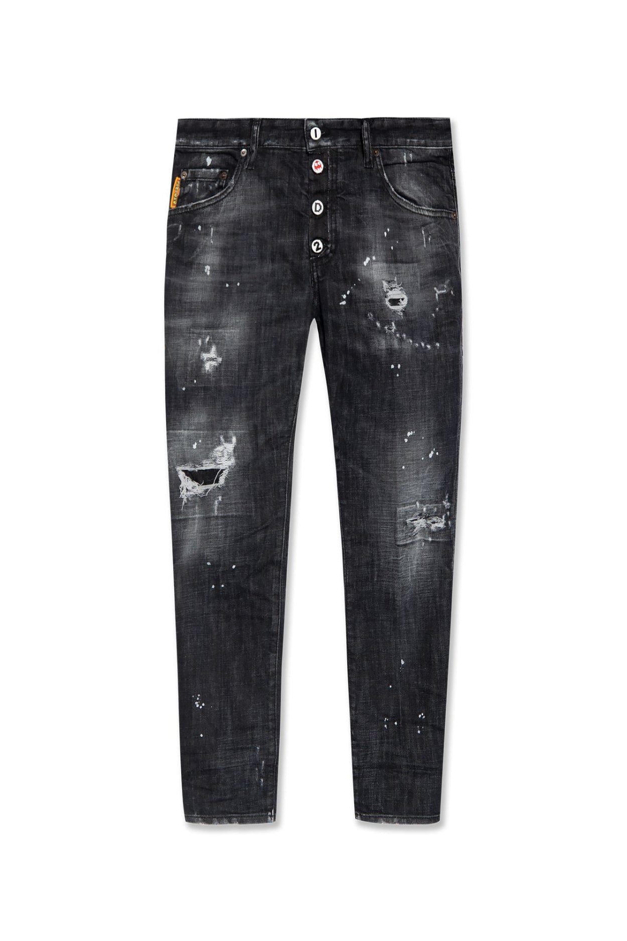 DSQUARED2-OUTLET-SALE-Jeans SCHWARZ-ARCHIVIST