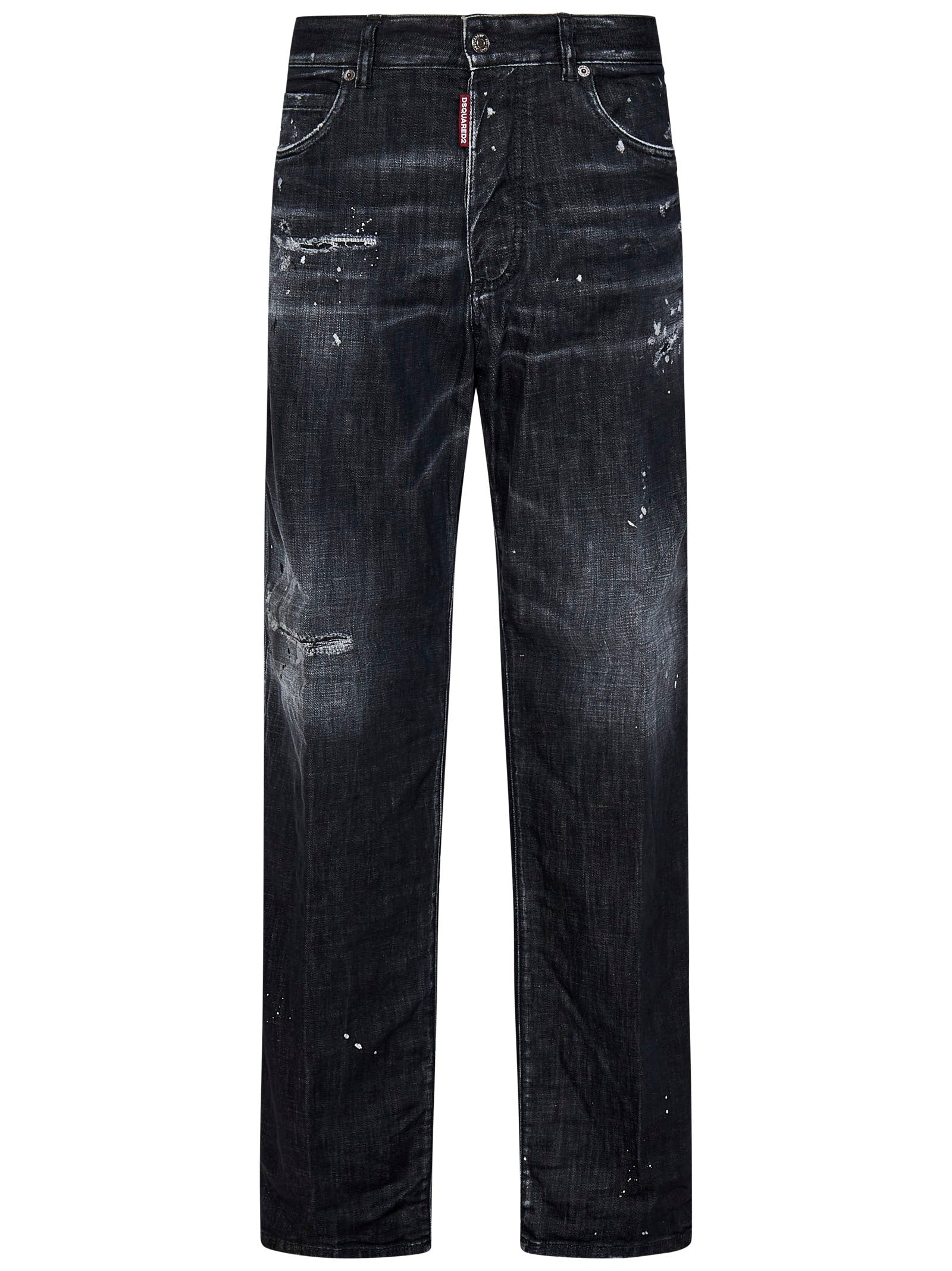 DSQUARED2-OUTLET-SALE-Jeans SCHWARZ-ARCHIVIST